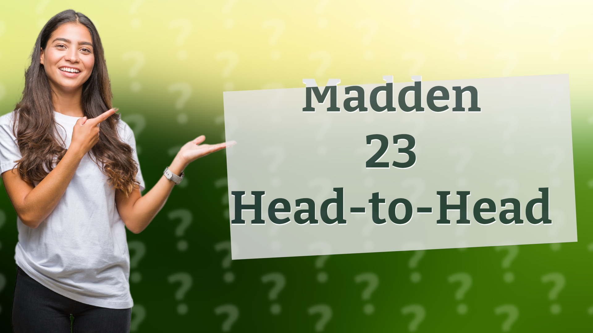 Madden 23 Head-to-Head