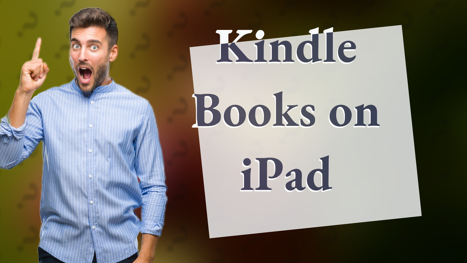 Kindle Books on iPad