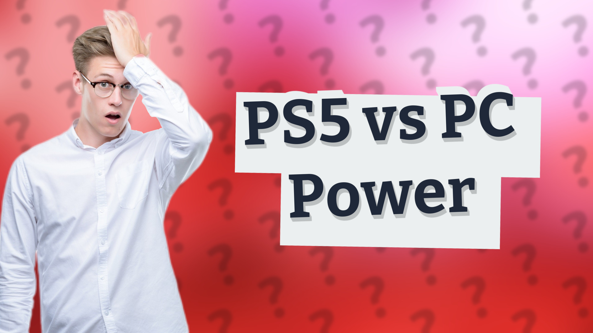 PS5 vs PC Power