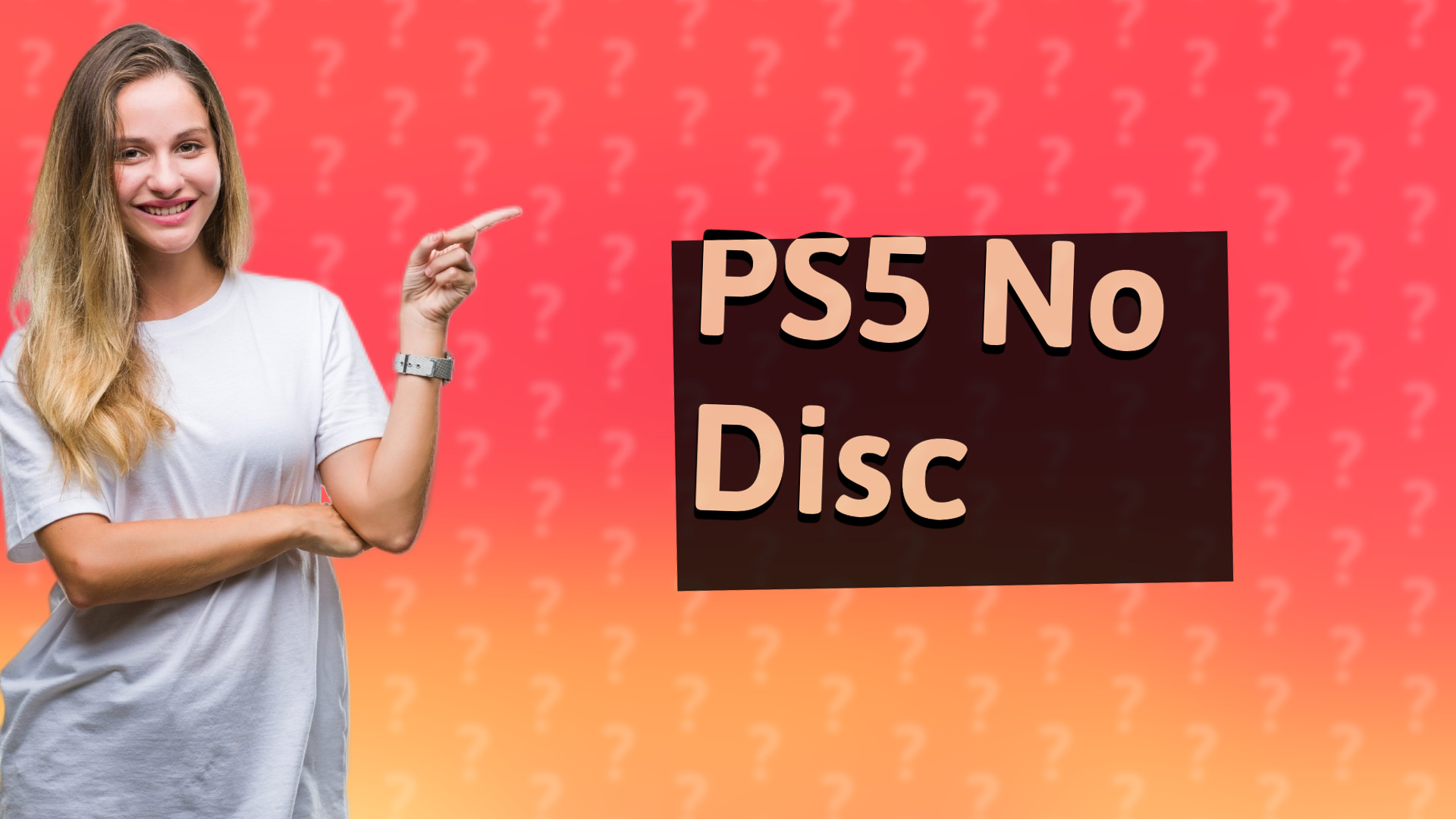 PS5 No Disc