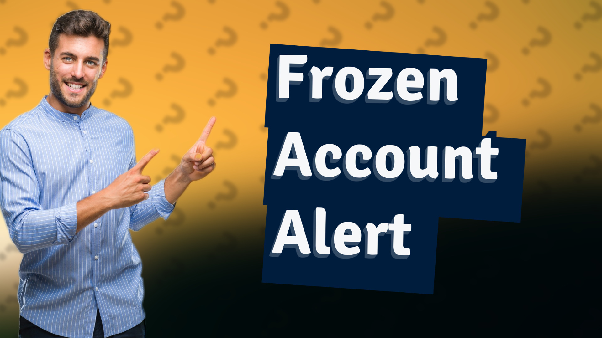 Frozen Account Alert