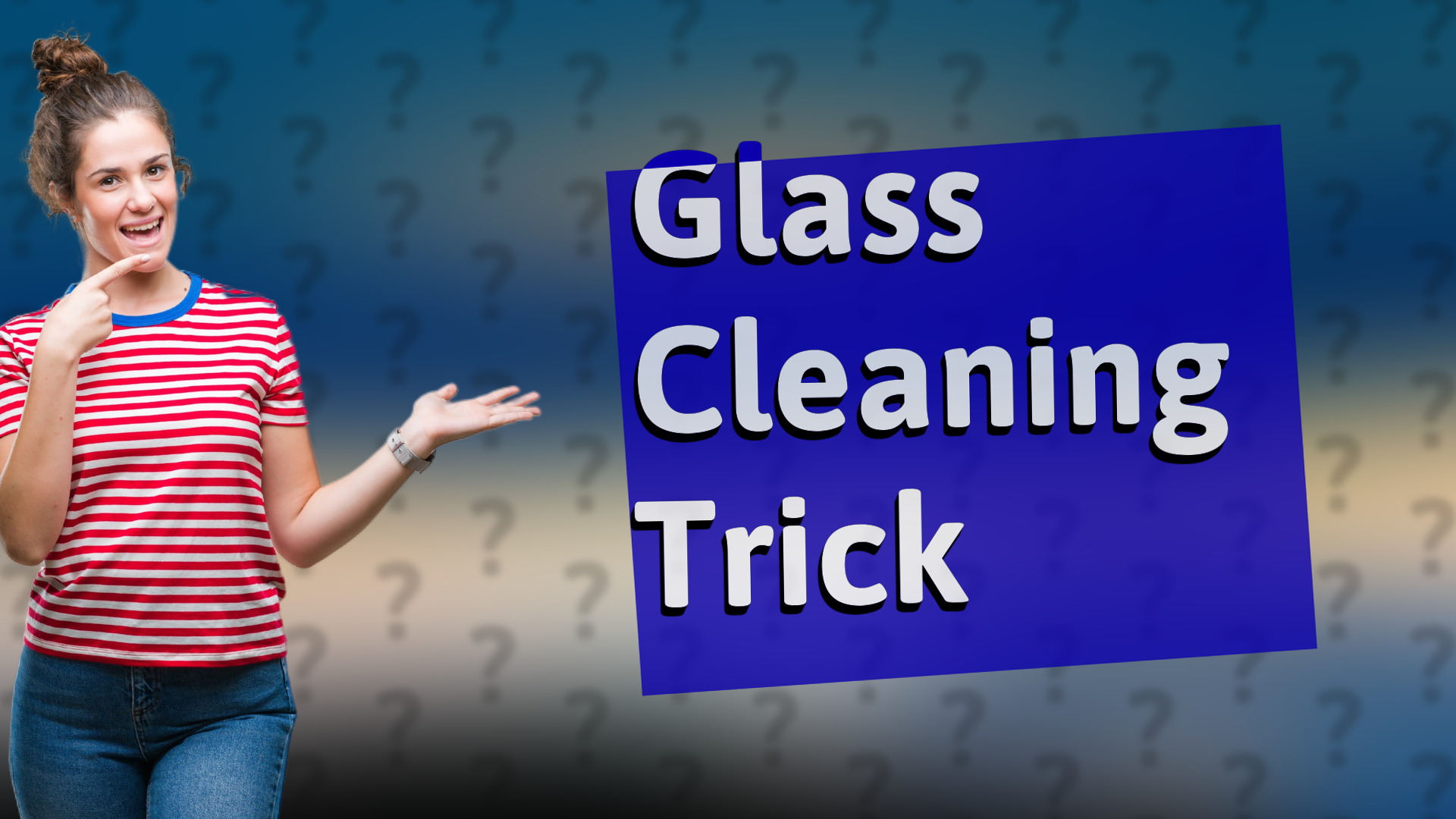 Glass Cleaning Trick