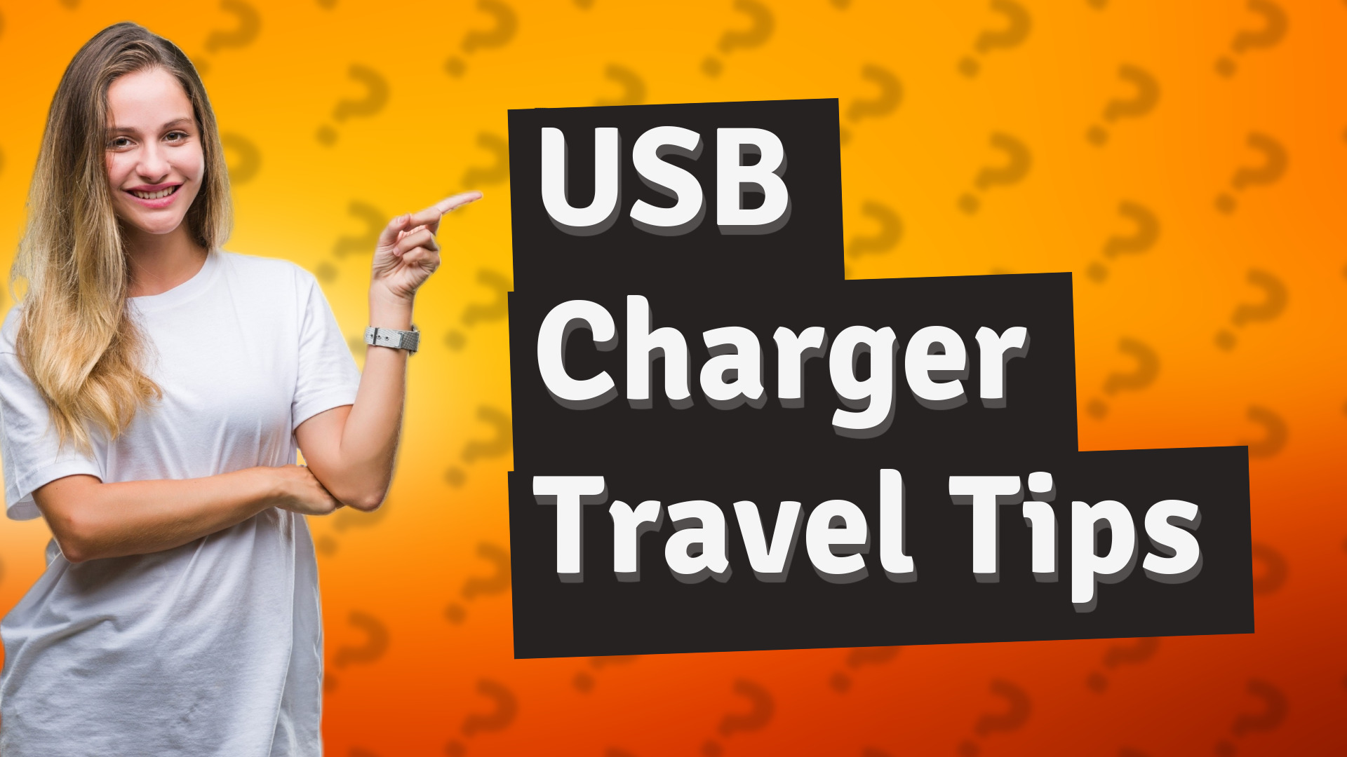 USB Charger Travel Tips