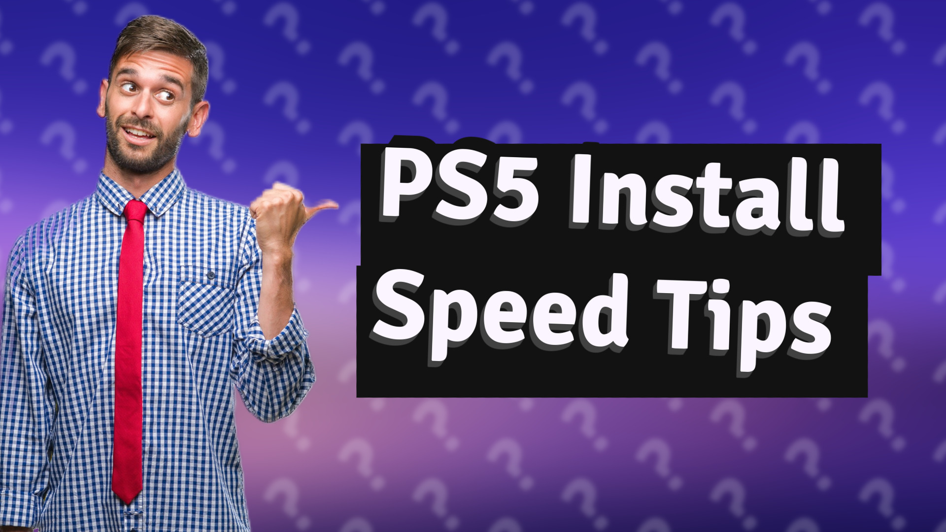 PS5 Install Speed Tips