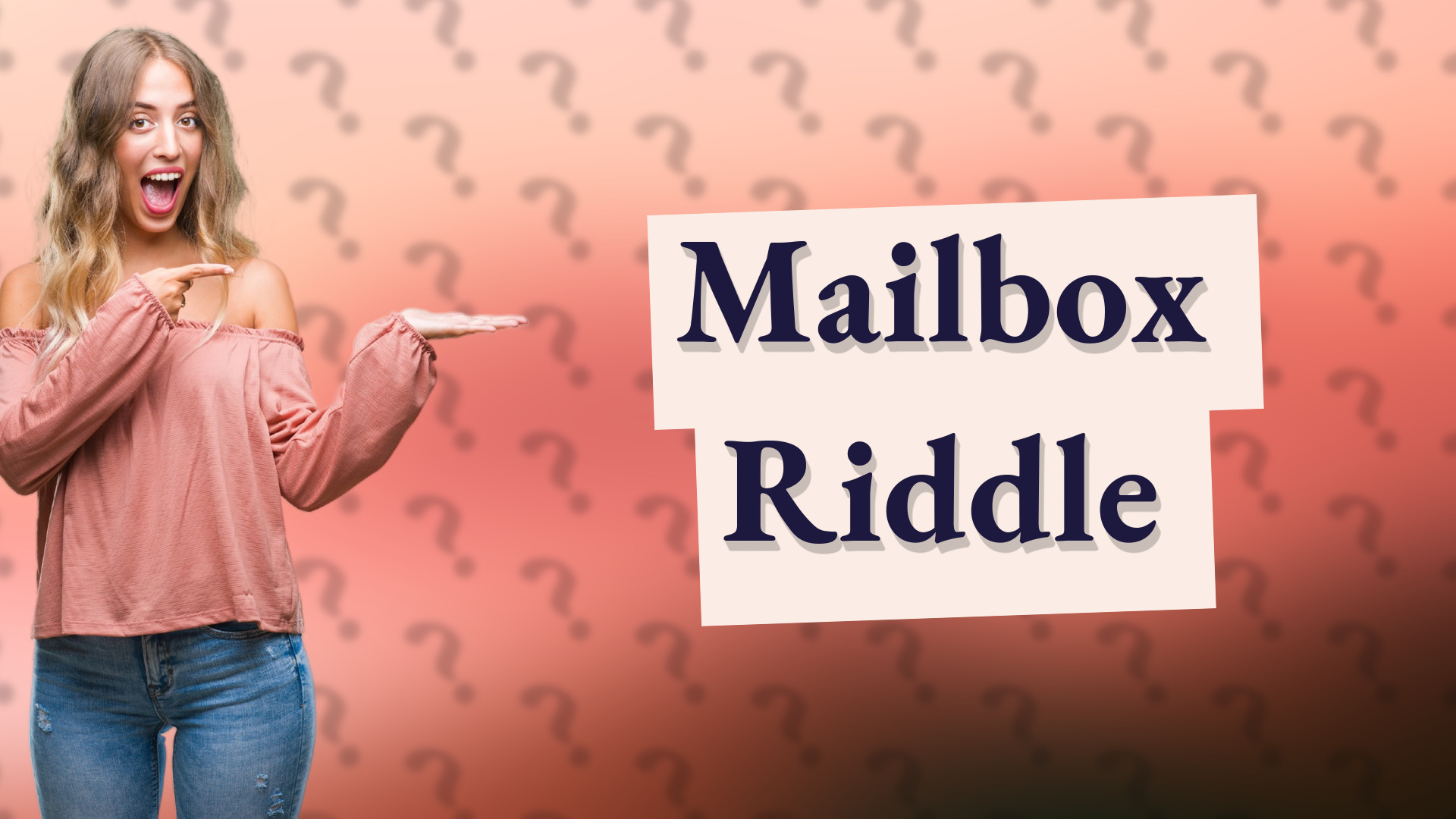 Mailbox Riddle