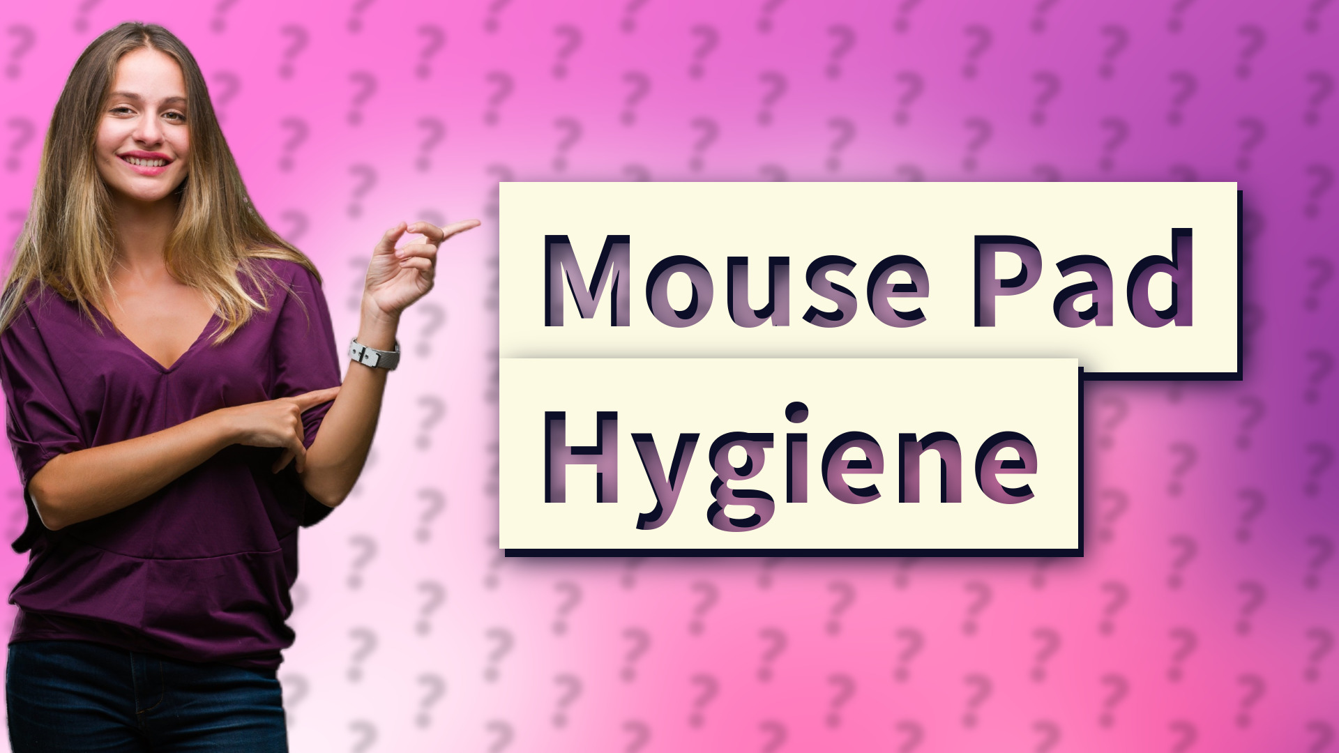 Mouse Pad Hygiene