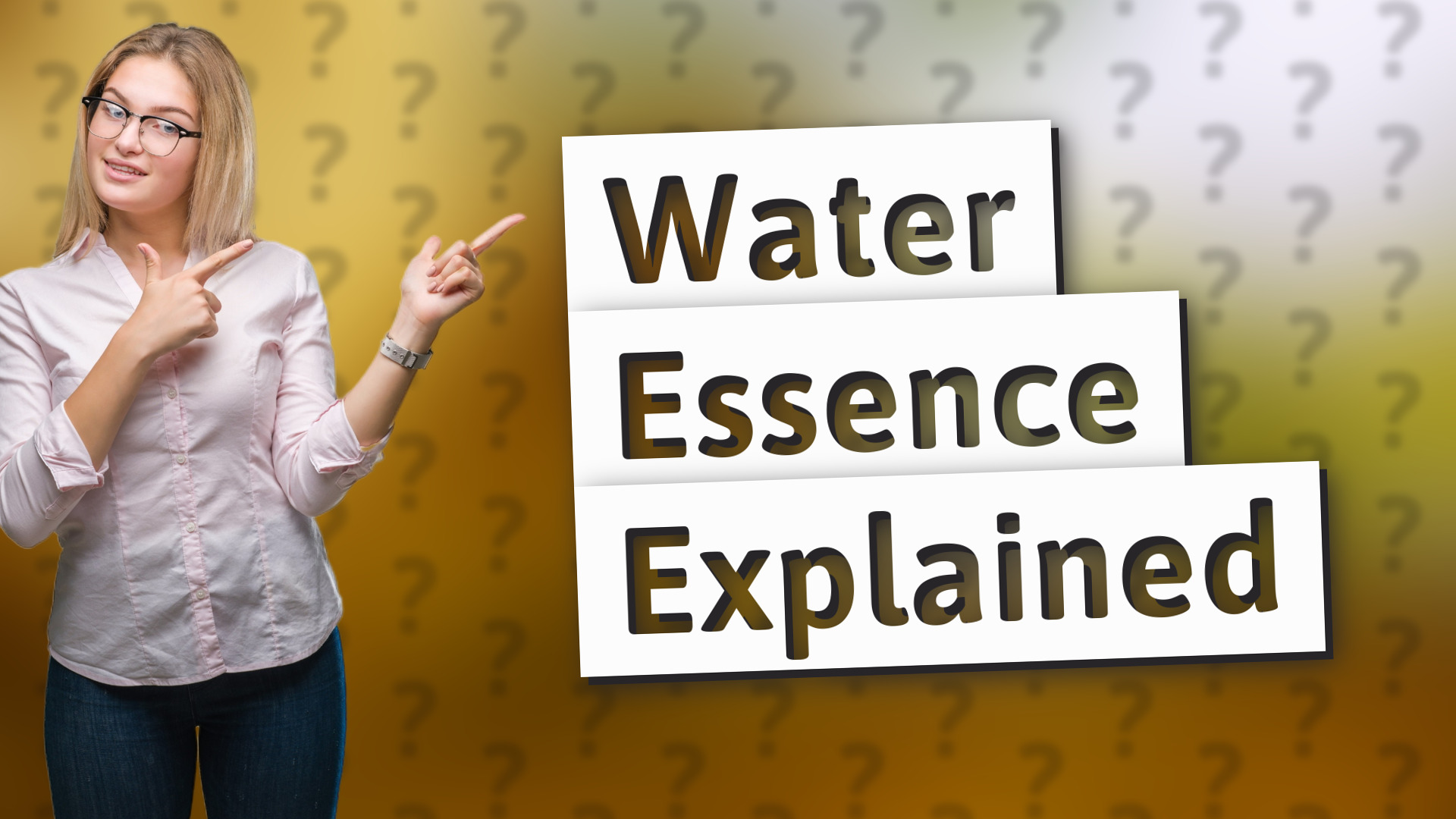 Water Essence Explained