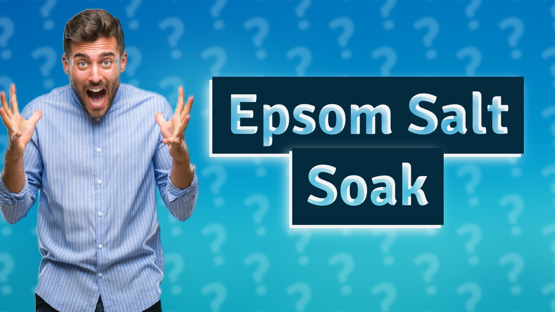 Epsom Salt Soak