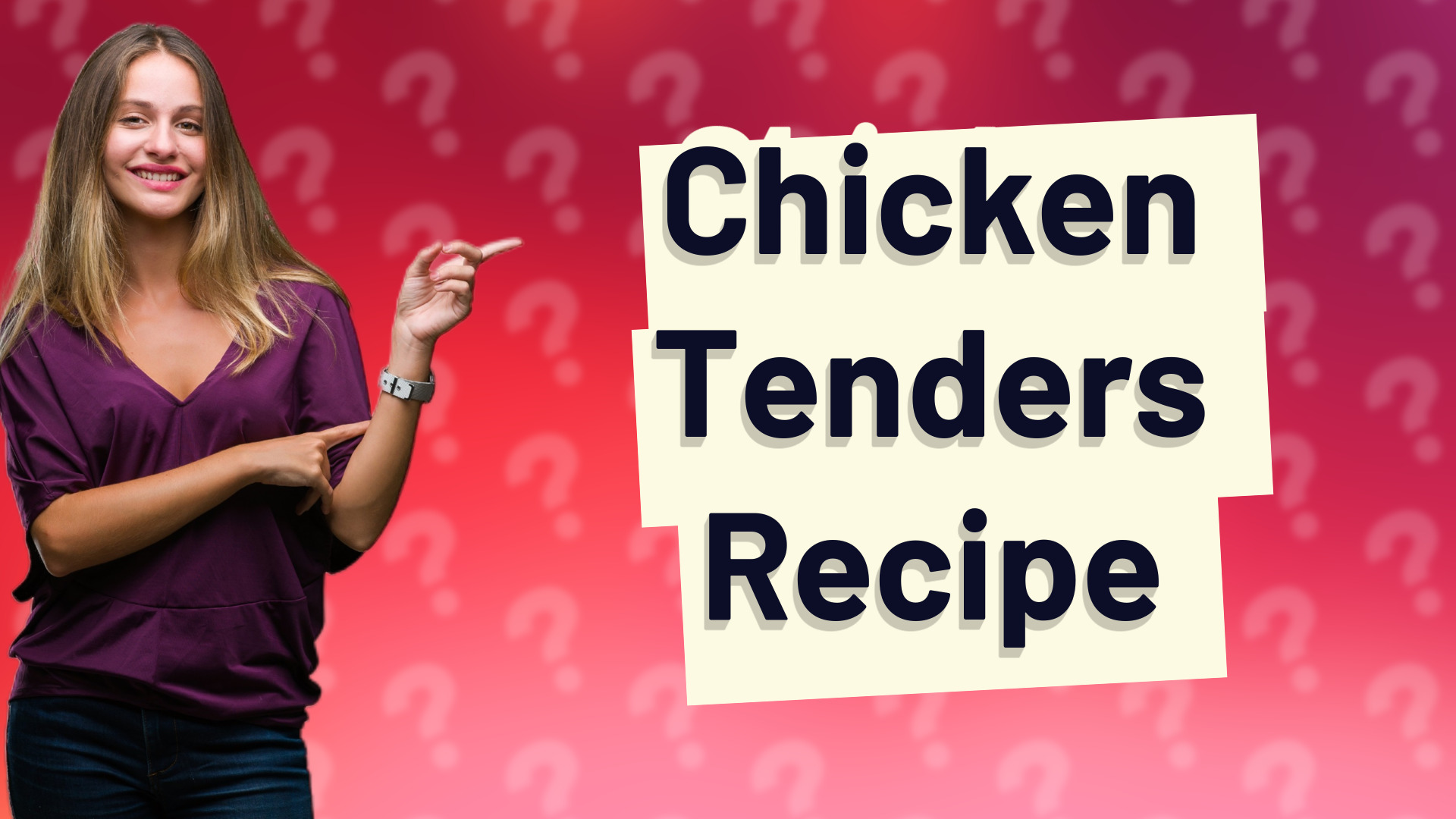 Chicken Tenders Recipe