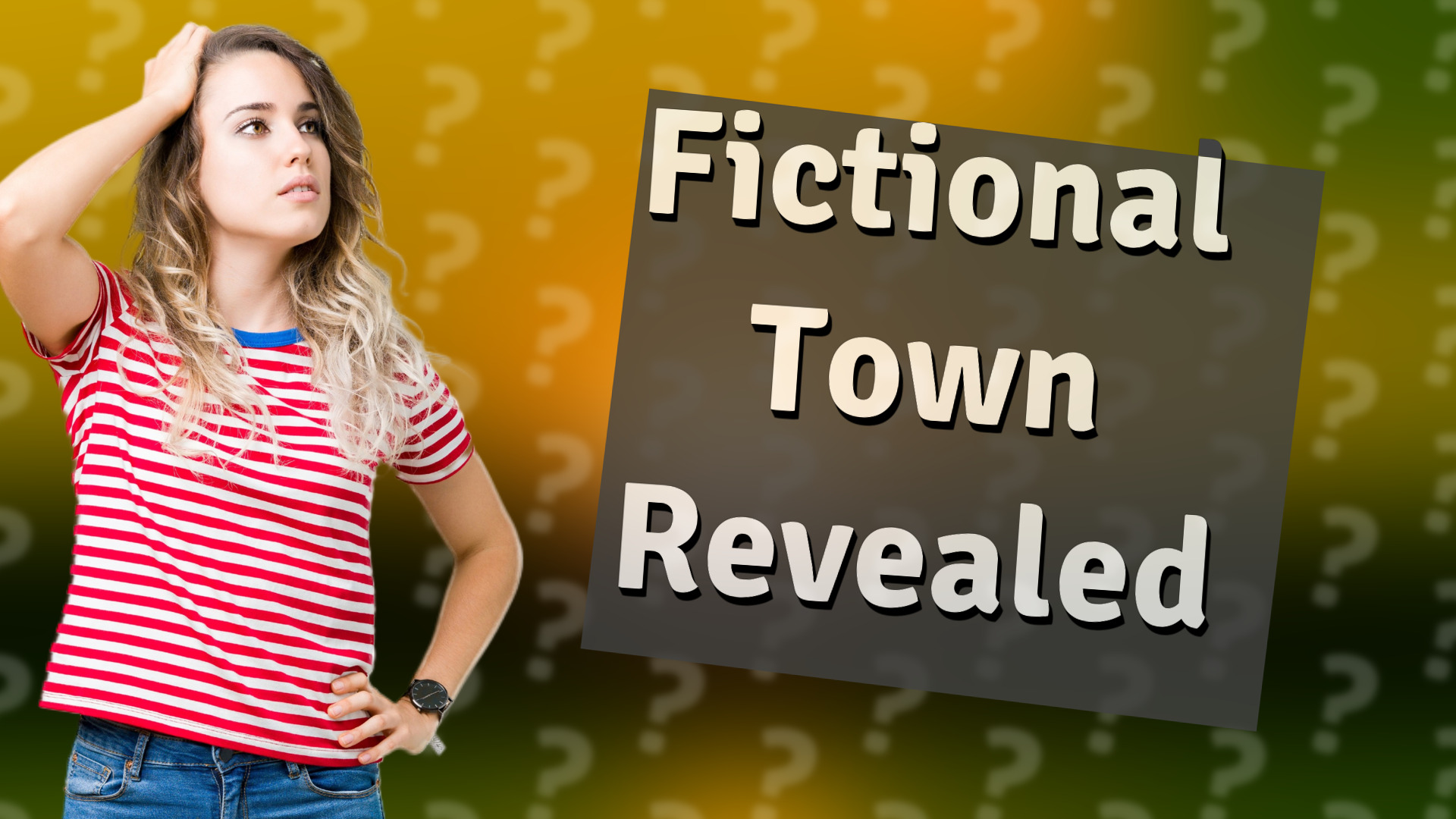 Fictional Town Revealed