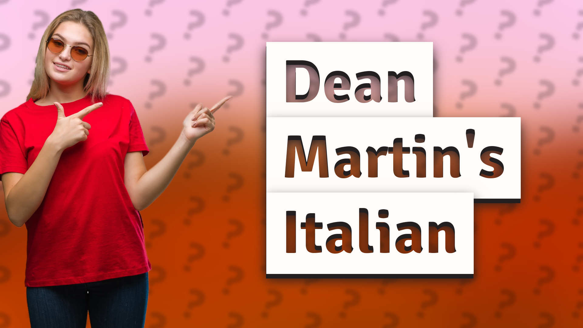 Dean Martin's Italian
