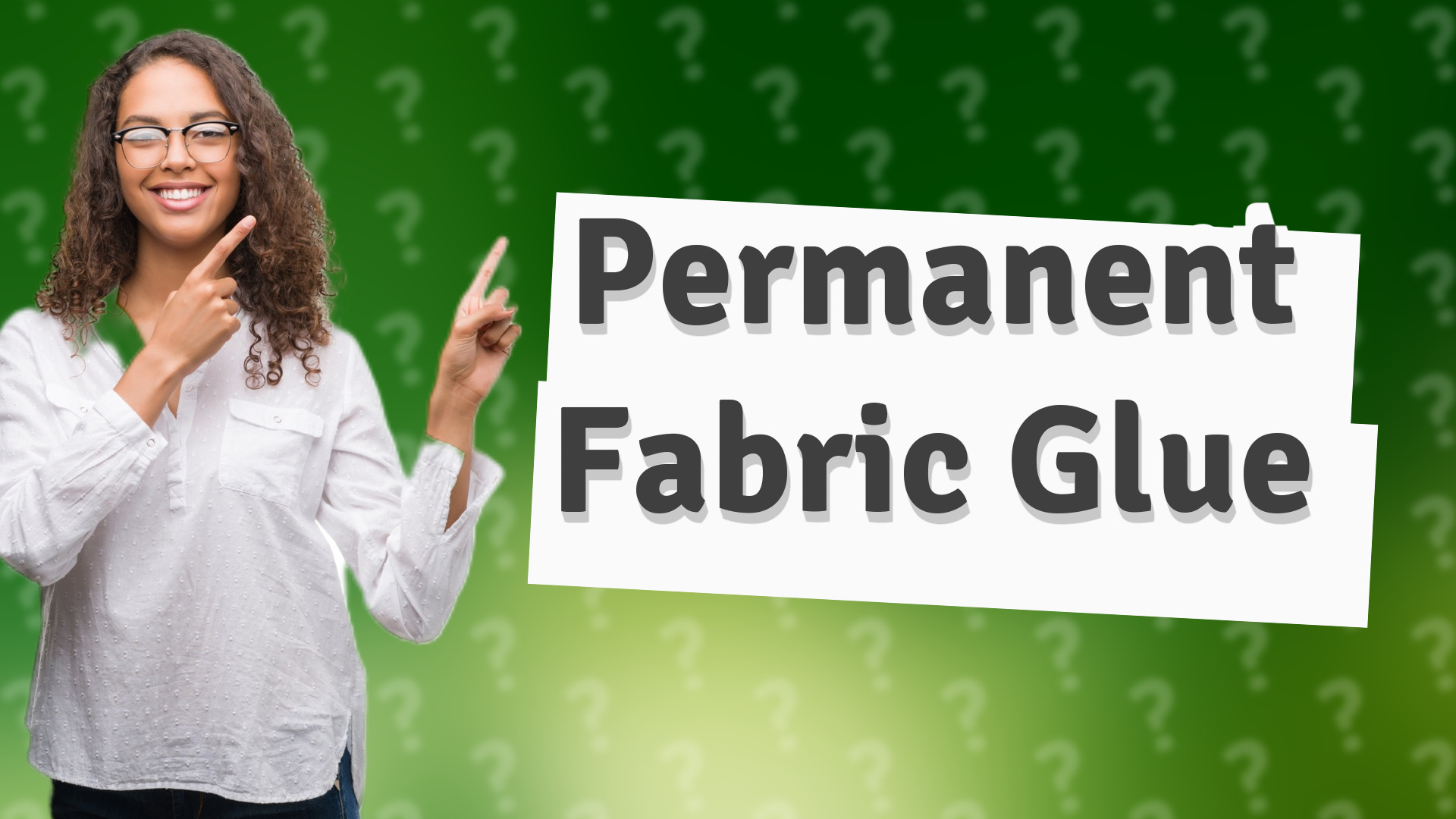 Permanent Fabric Glue