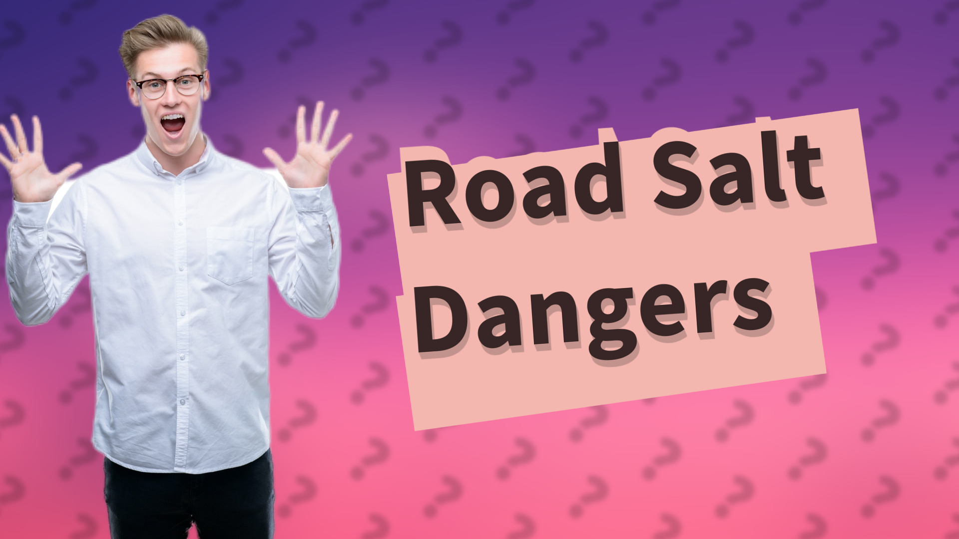 Road Salt Dangers