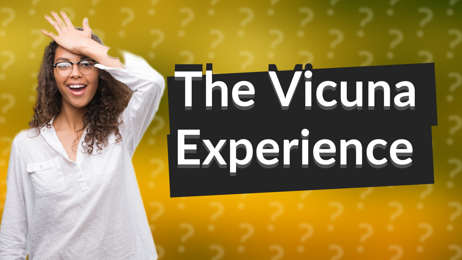The Vicuna Experience