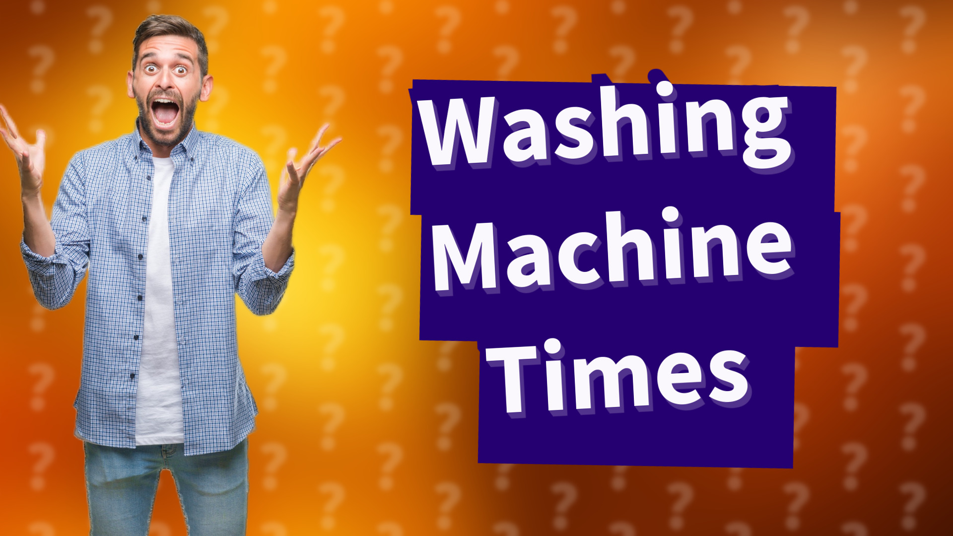 Washing Machine Times
