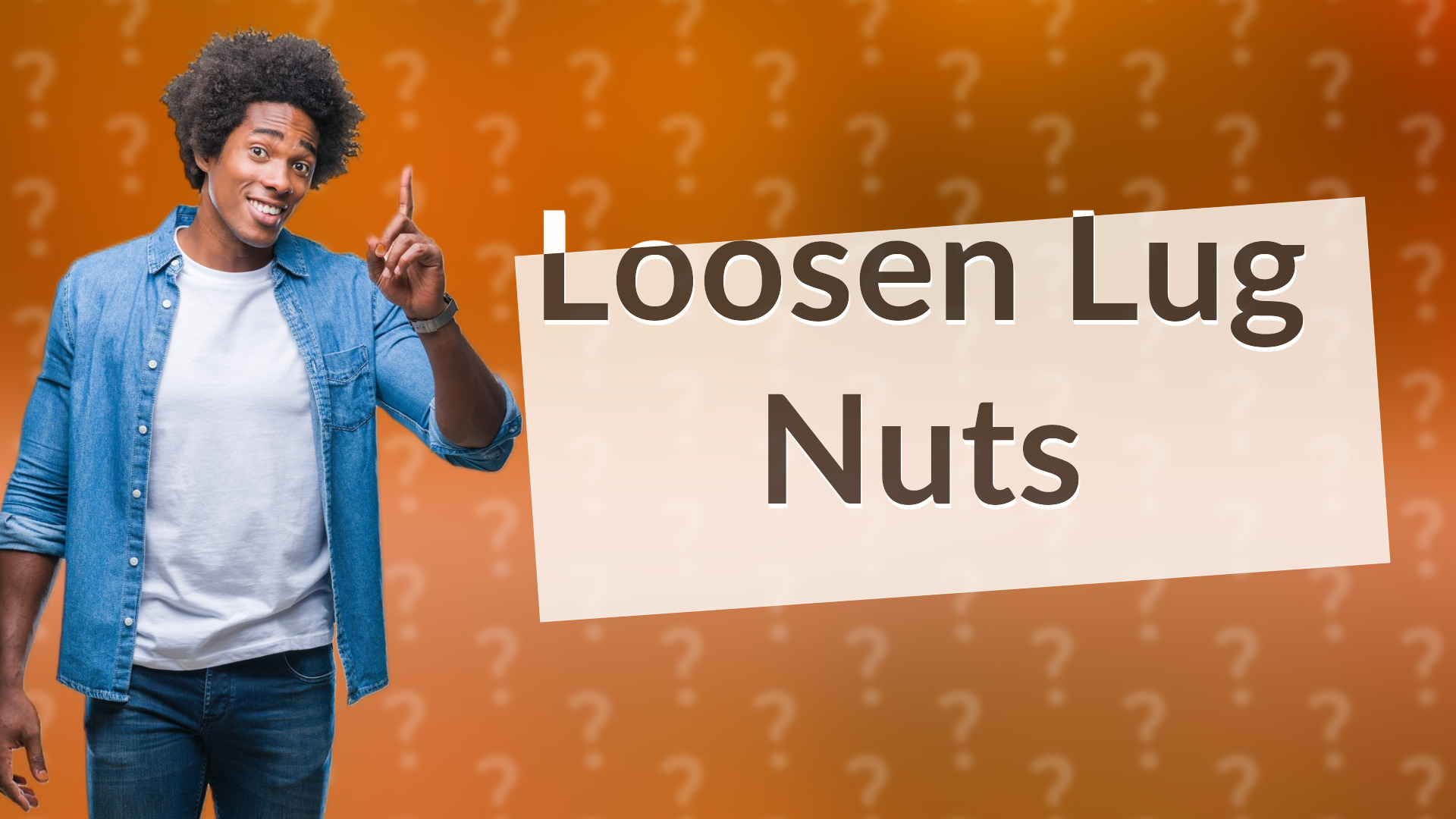 Loosen Lug Nuts