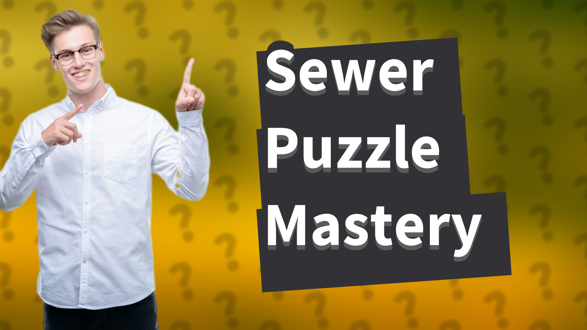 Sewer Puzzle Mastery
