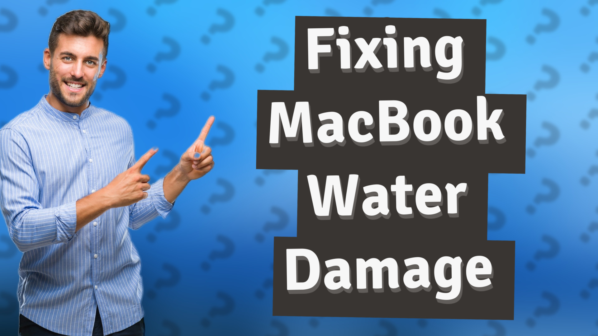 Fixing MacBook Water Damage