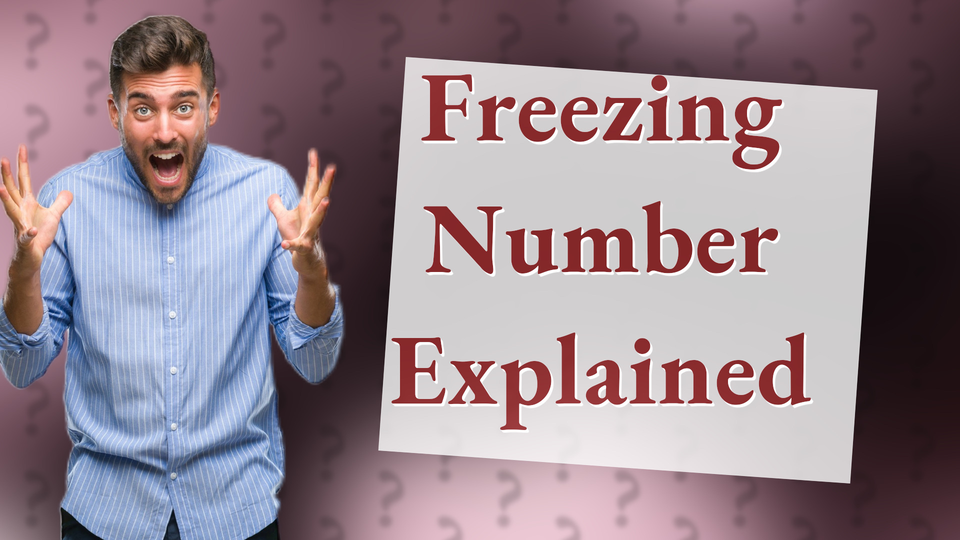 Freezing Number Explained