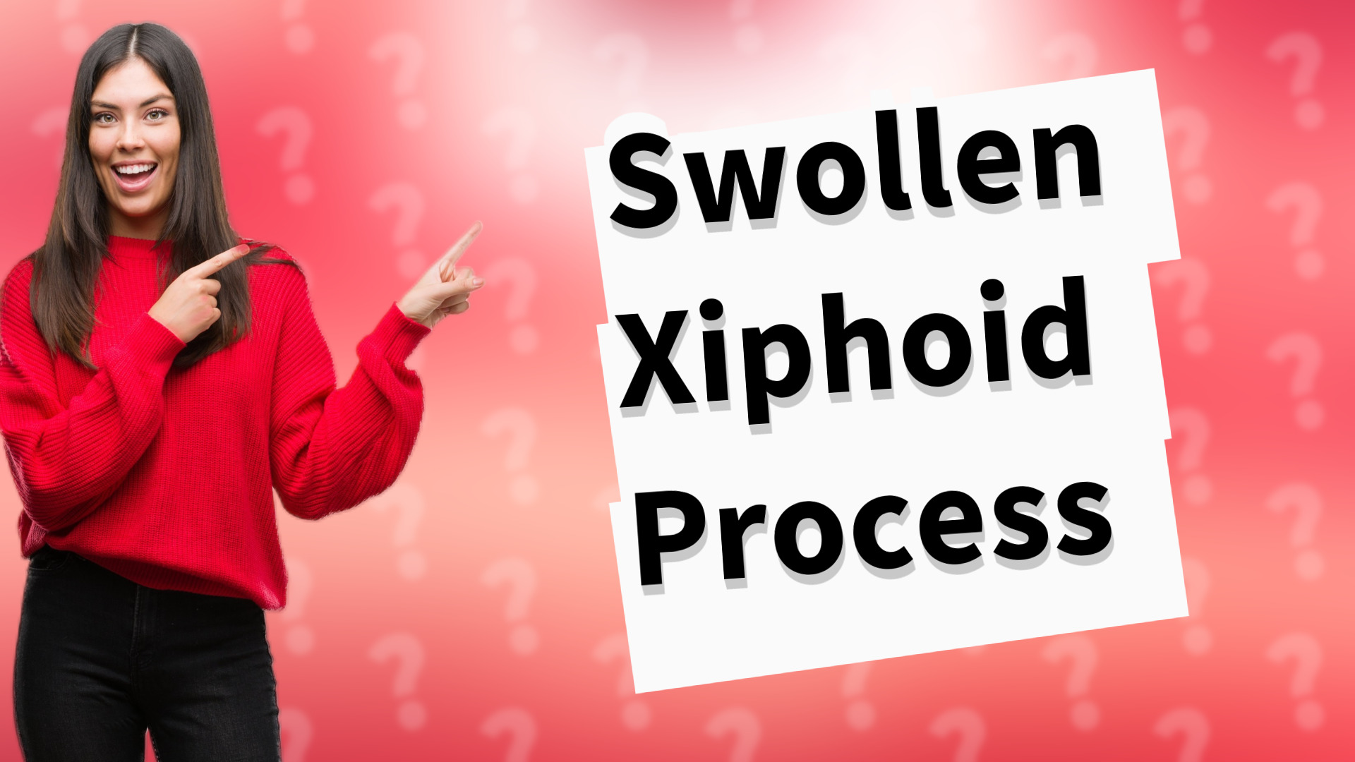 Swollen Xiphoid Process