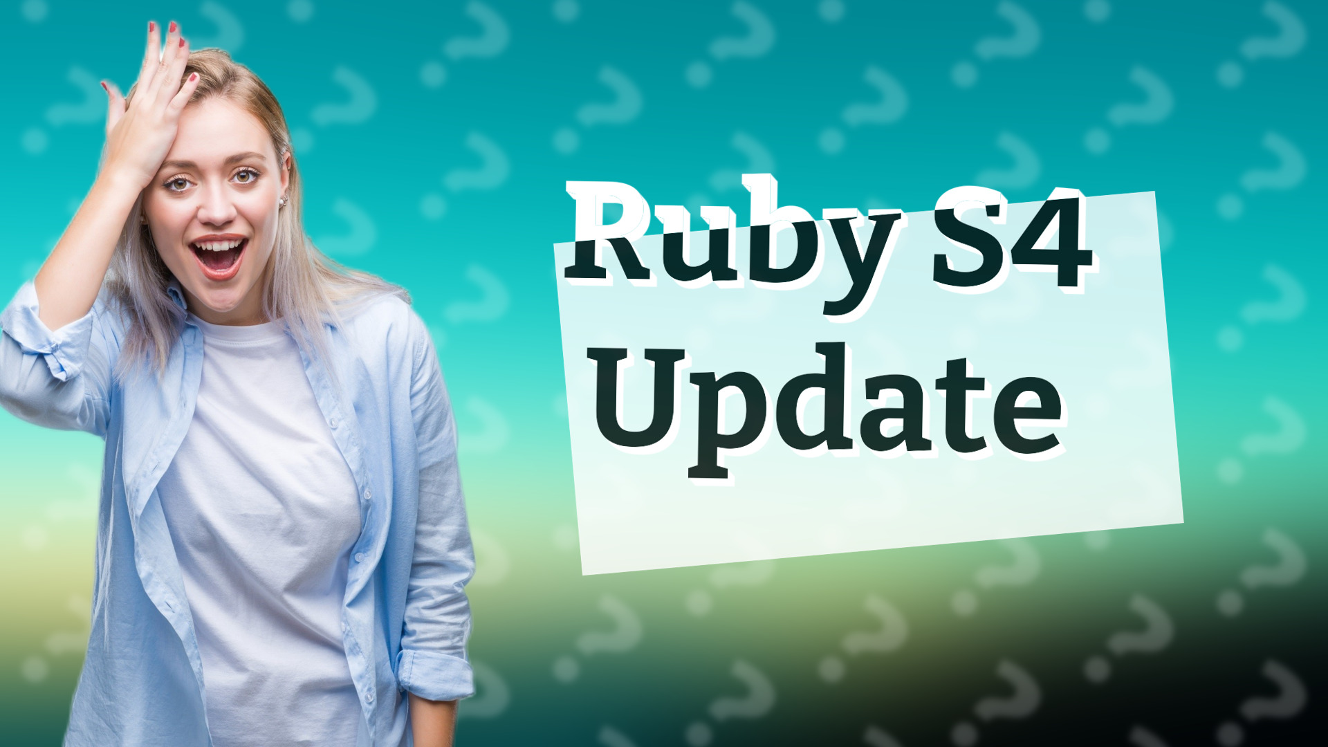 Ruby S4 Update