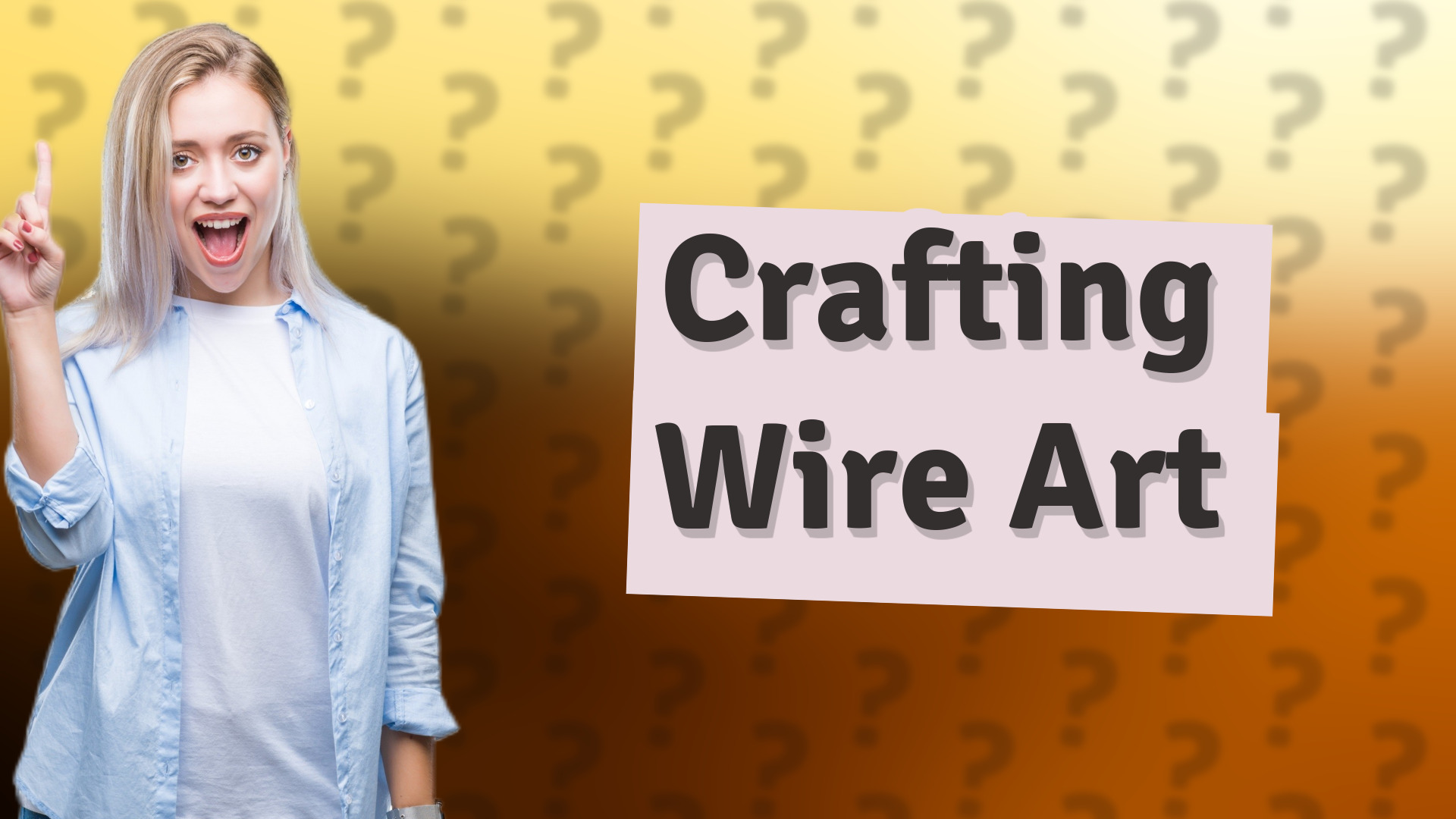 Crafting Wire Art