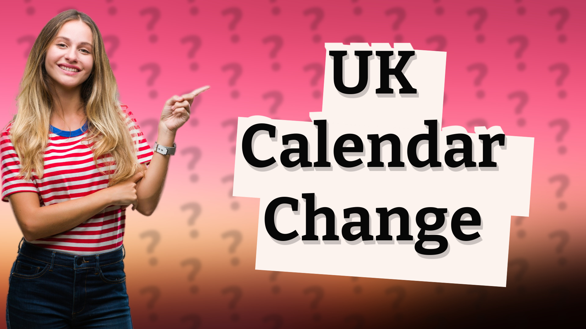 UK Calendar Change