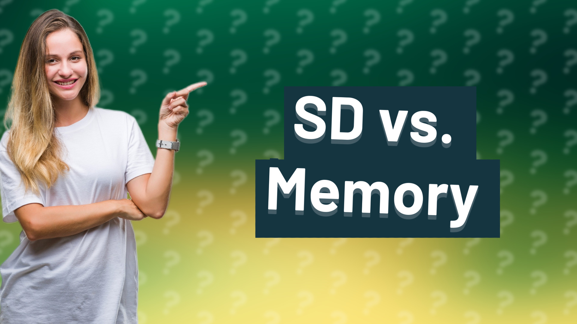 SD vs. Memory