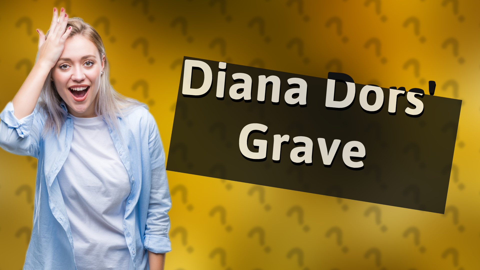 Diana Dors' Grave