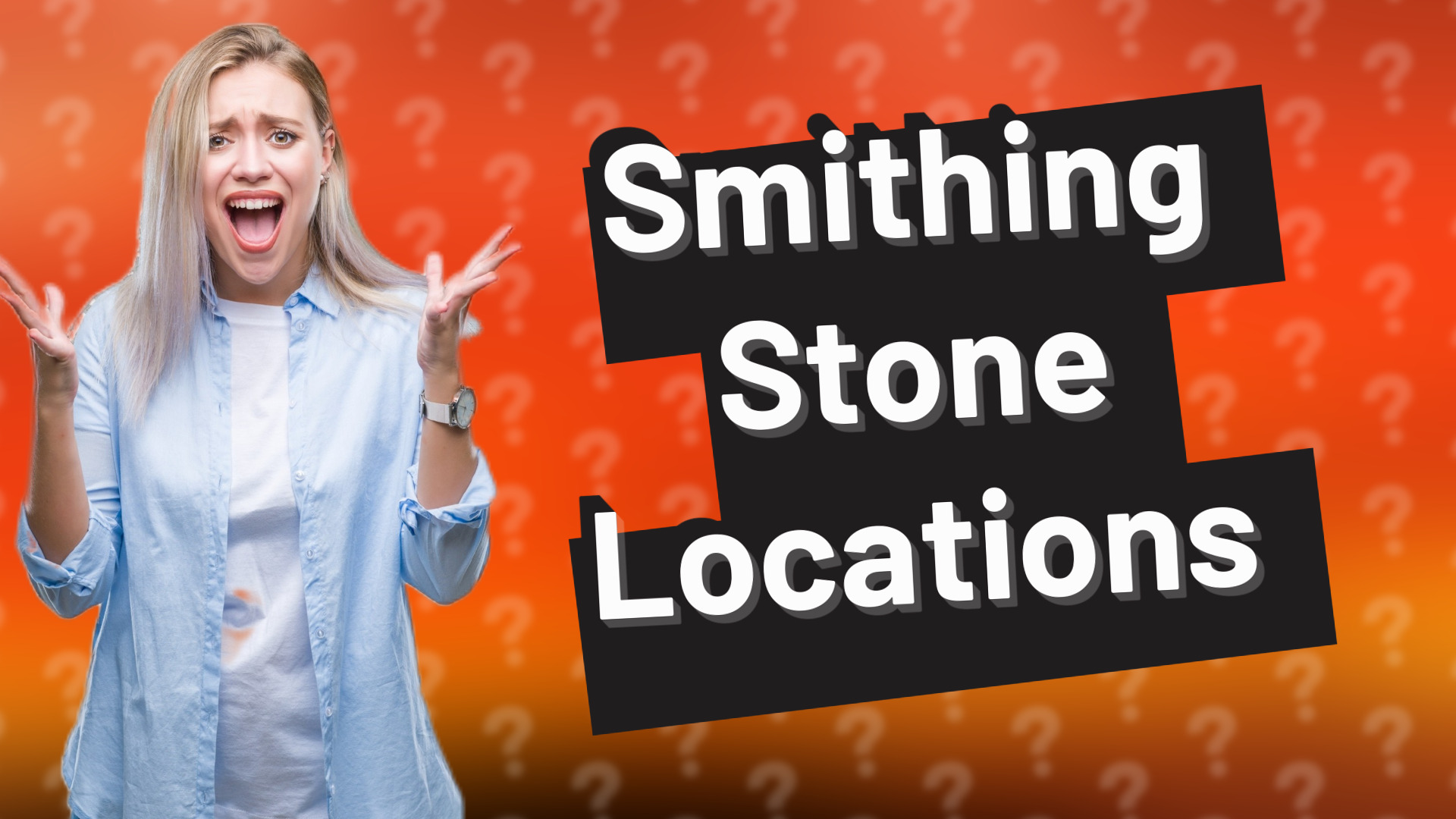 Smithing Stone Locations