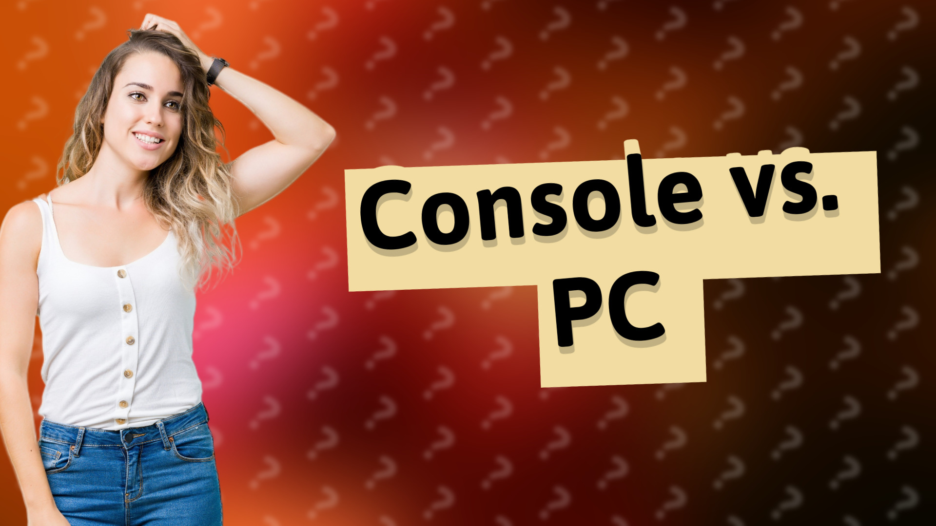 Console vs. PC