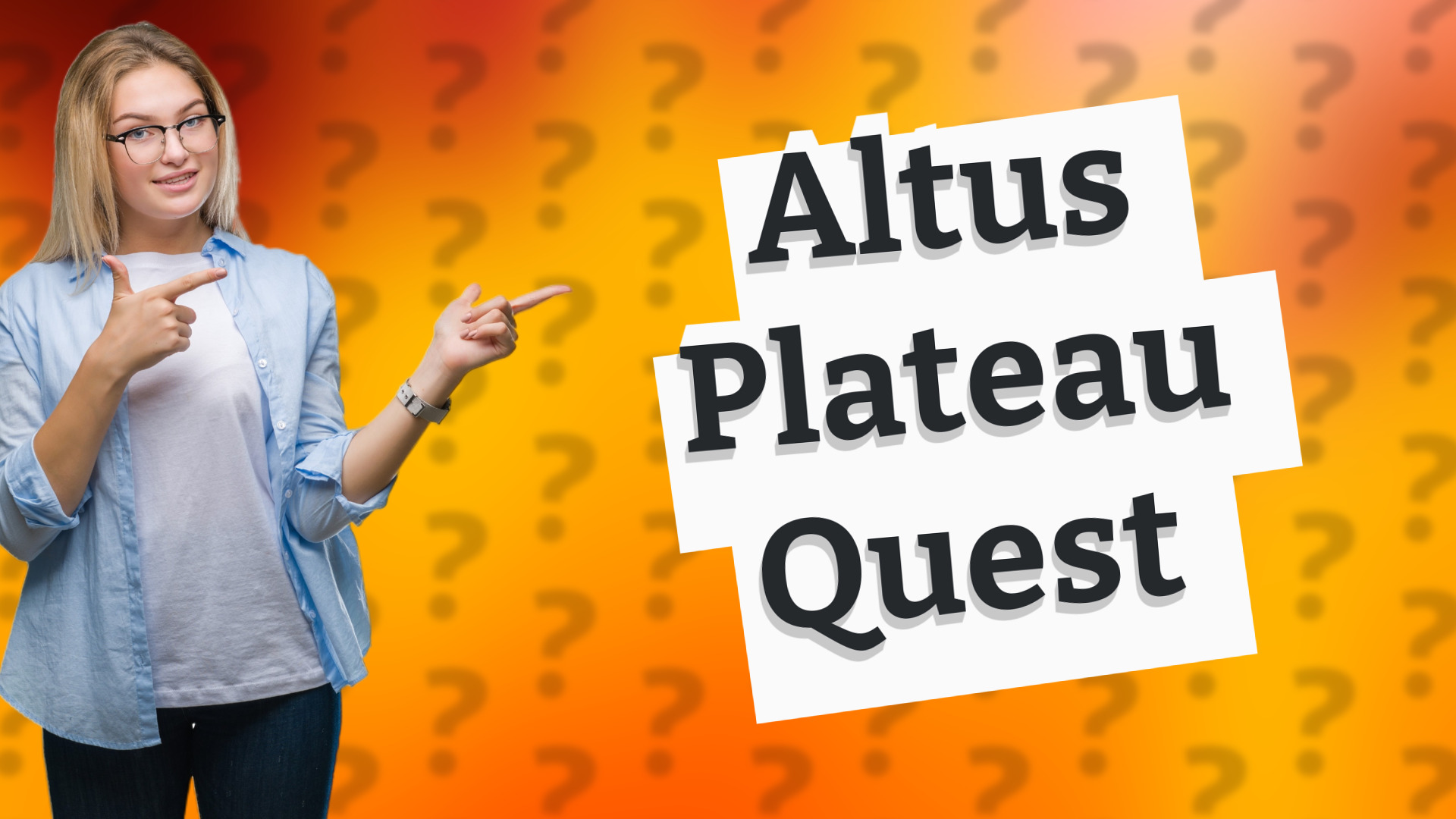 Altus Plateau Quest