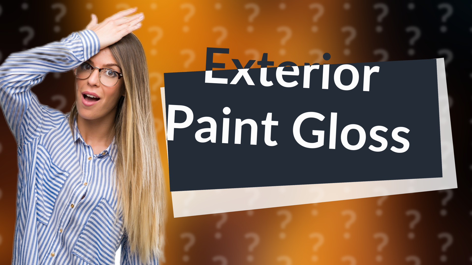 Exterior Paint Gloss