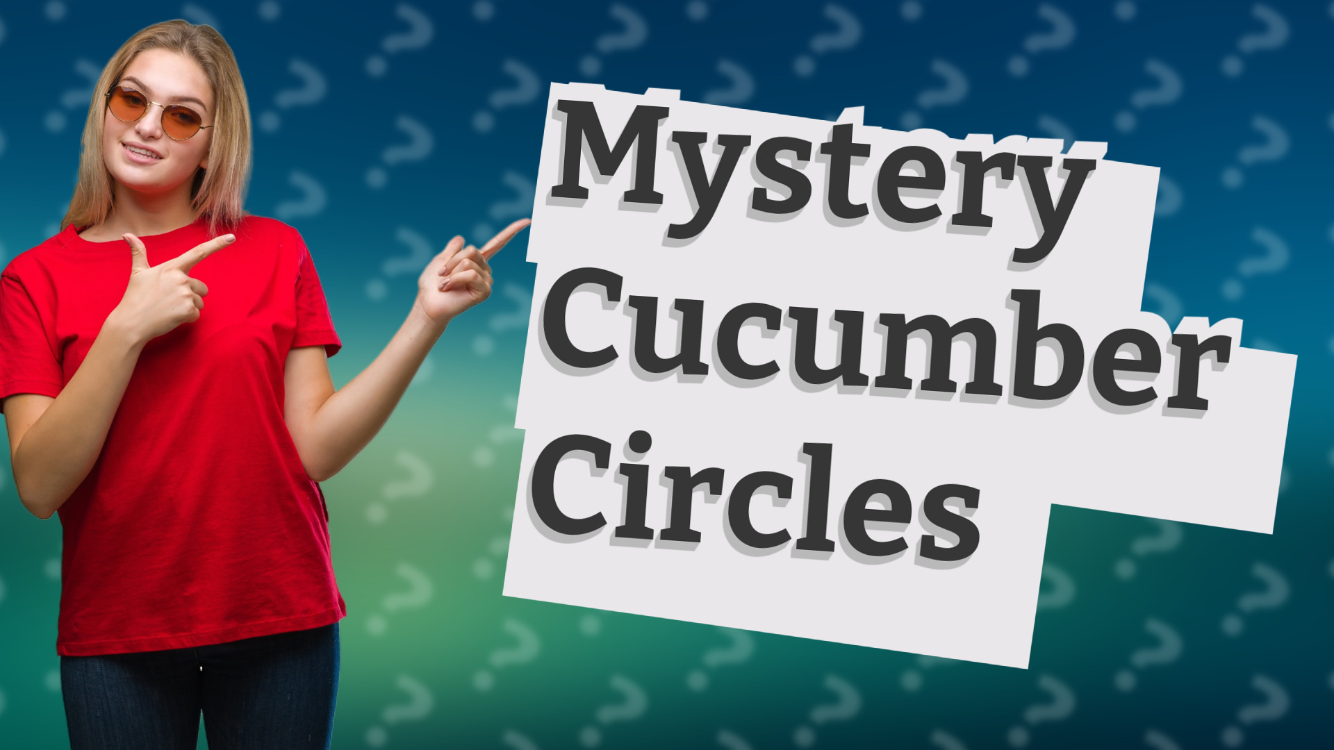 Mystery Cucumber Circles