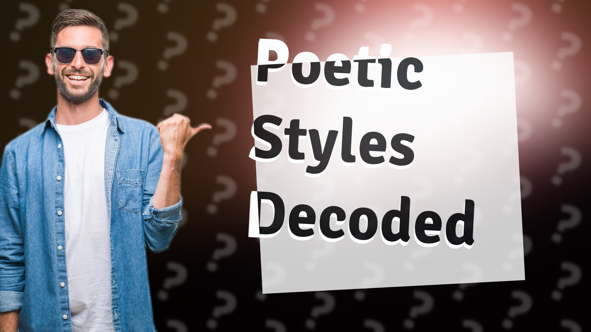 Poetic Styles Decoded
