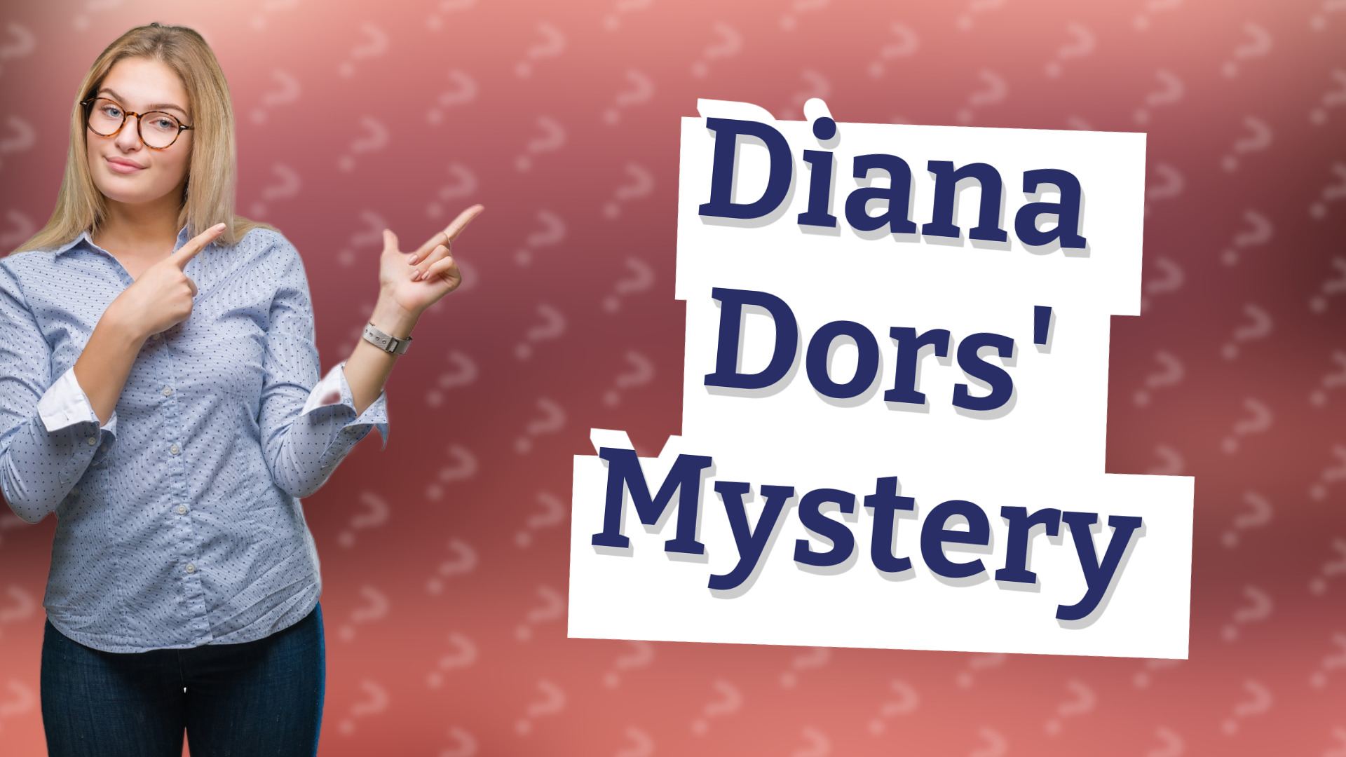 Diana Dors' Mystery