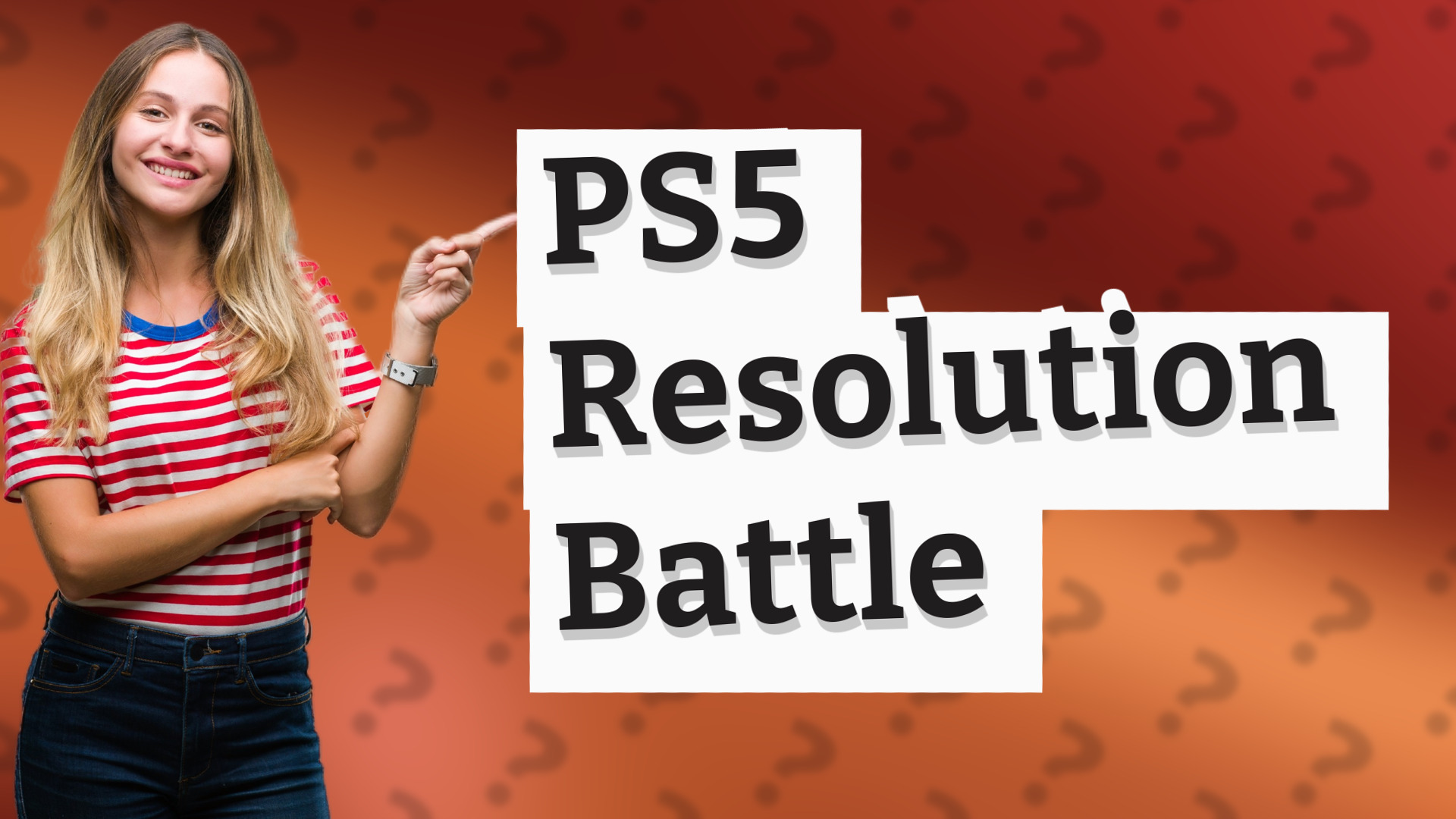 PS5 Resolution Battle
