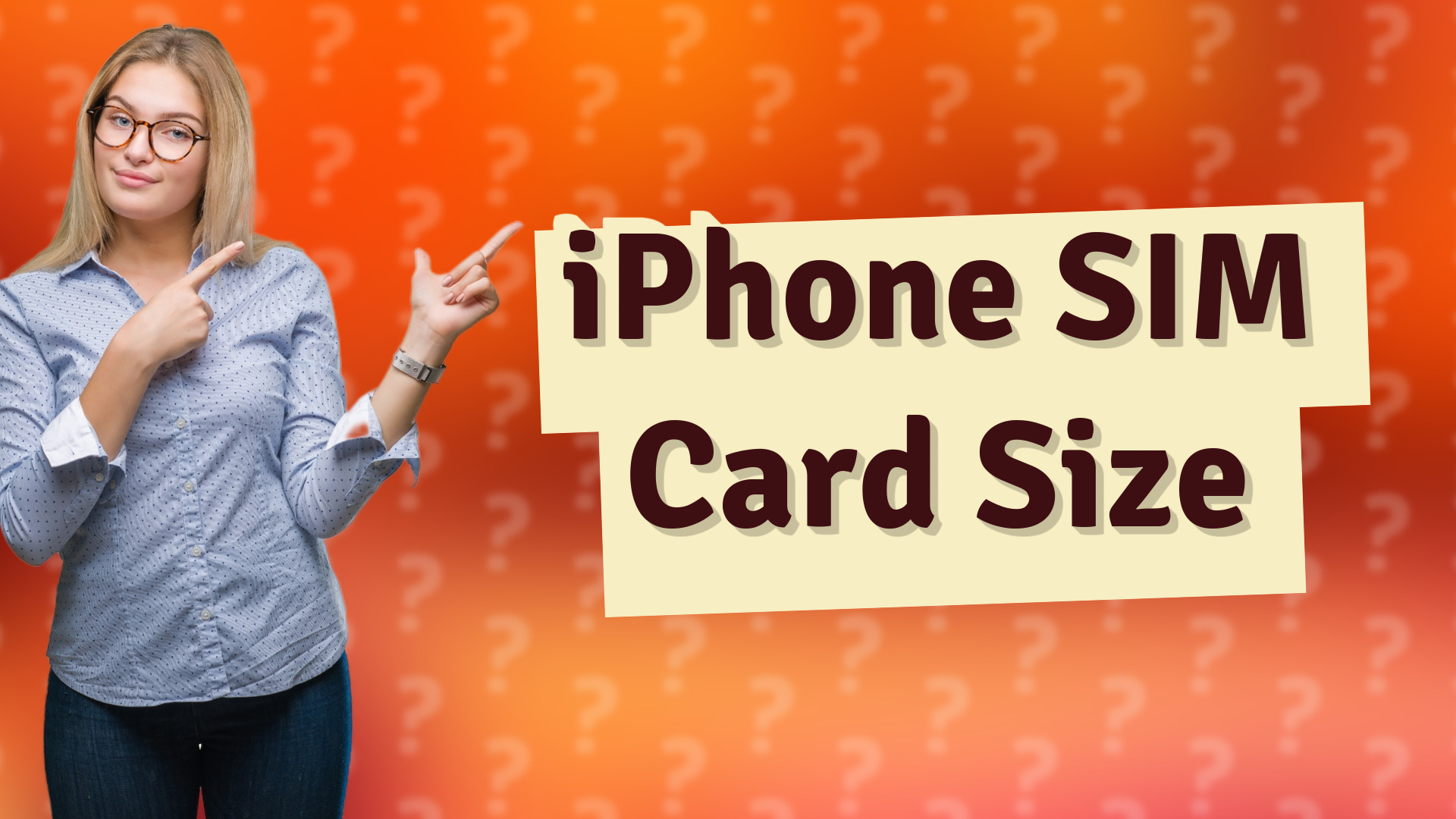 iPhone SIM Card Size