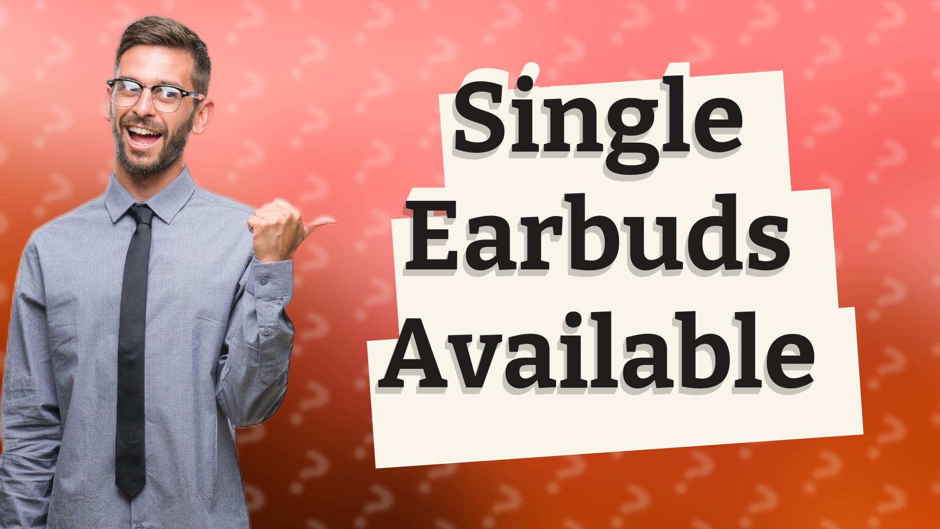 Single Earbuds Available