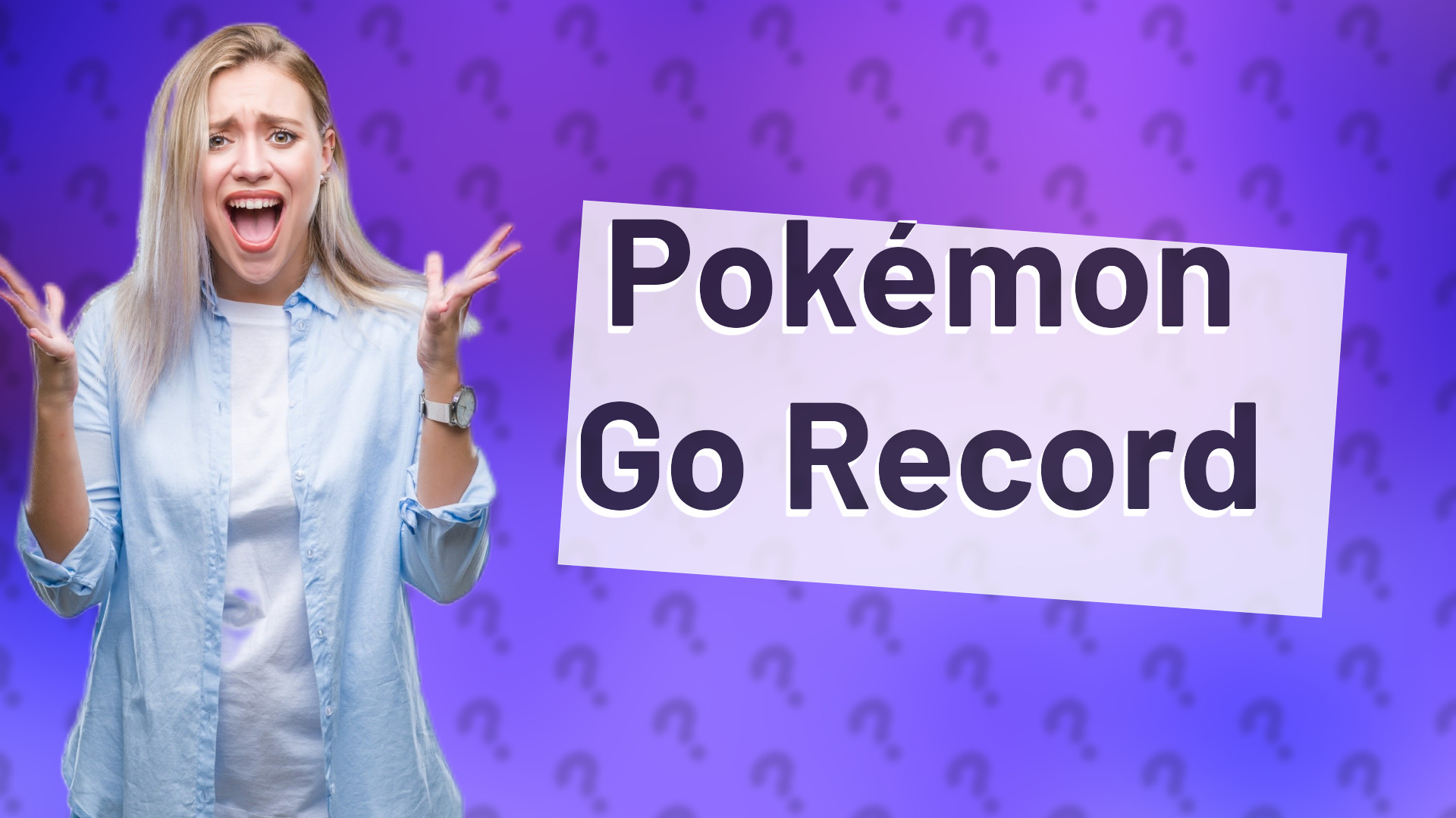 Pokémon Go Record