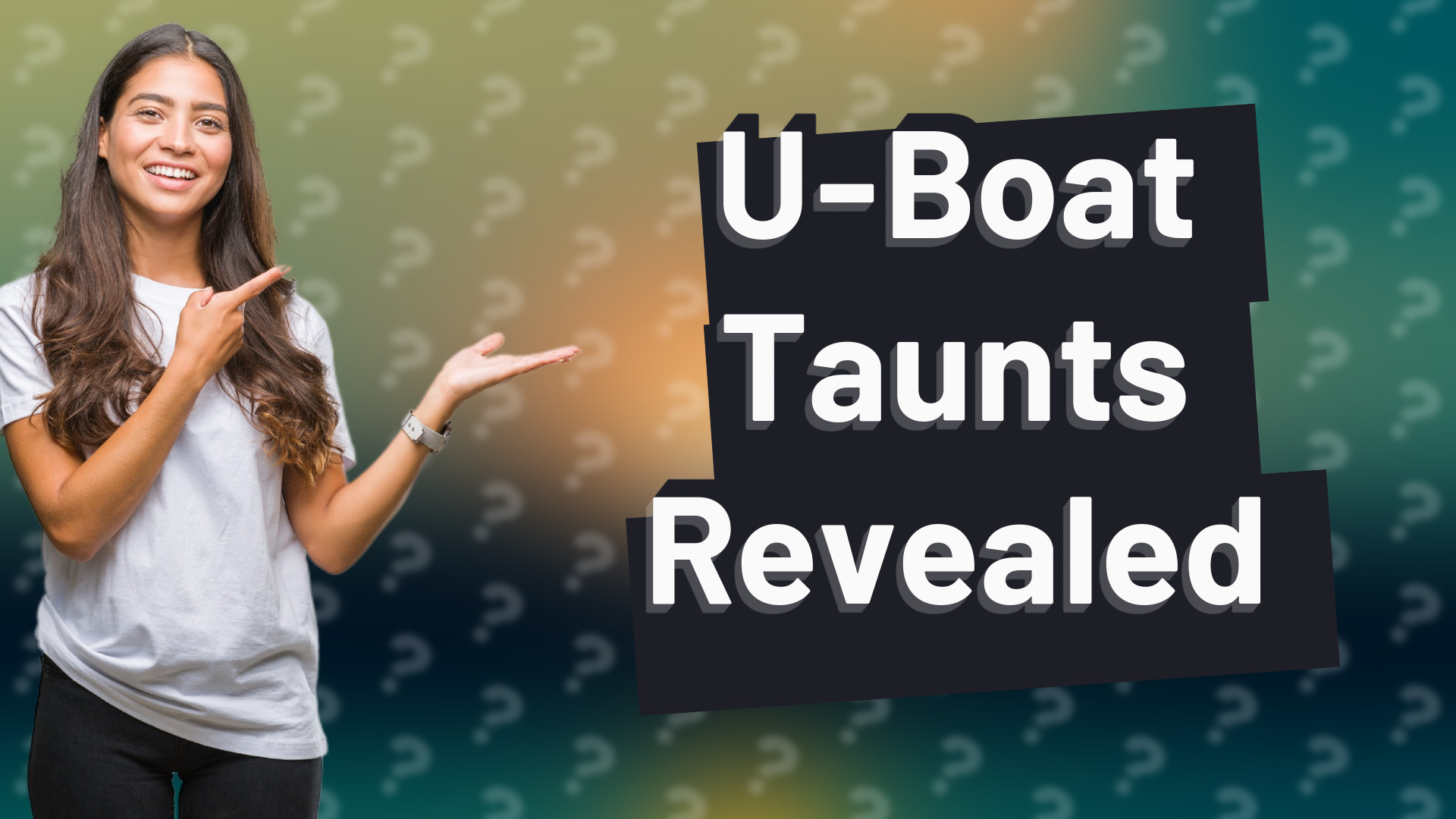 U-Boat Taunts Revealed