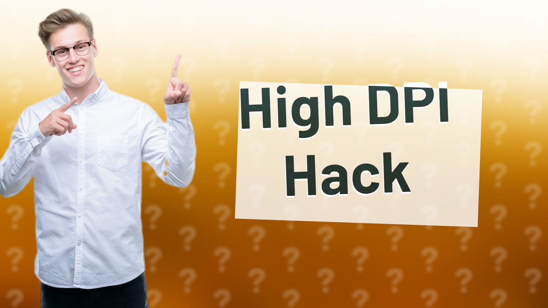High DPI Hack