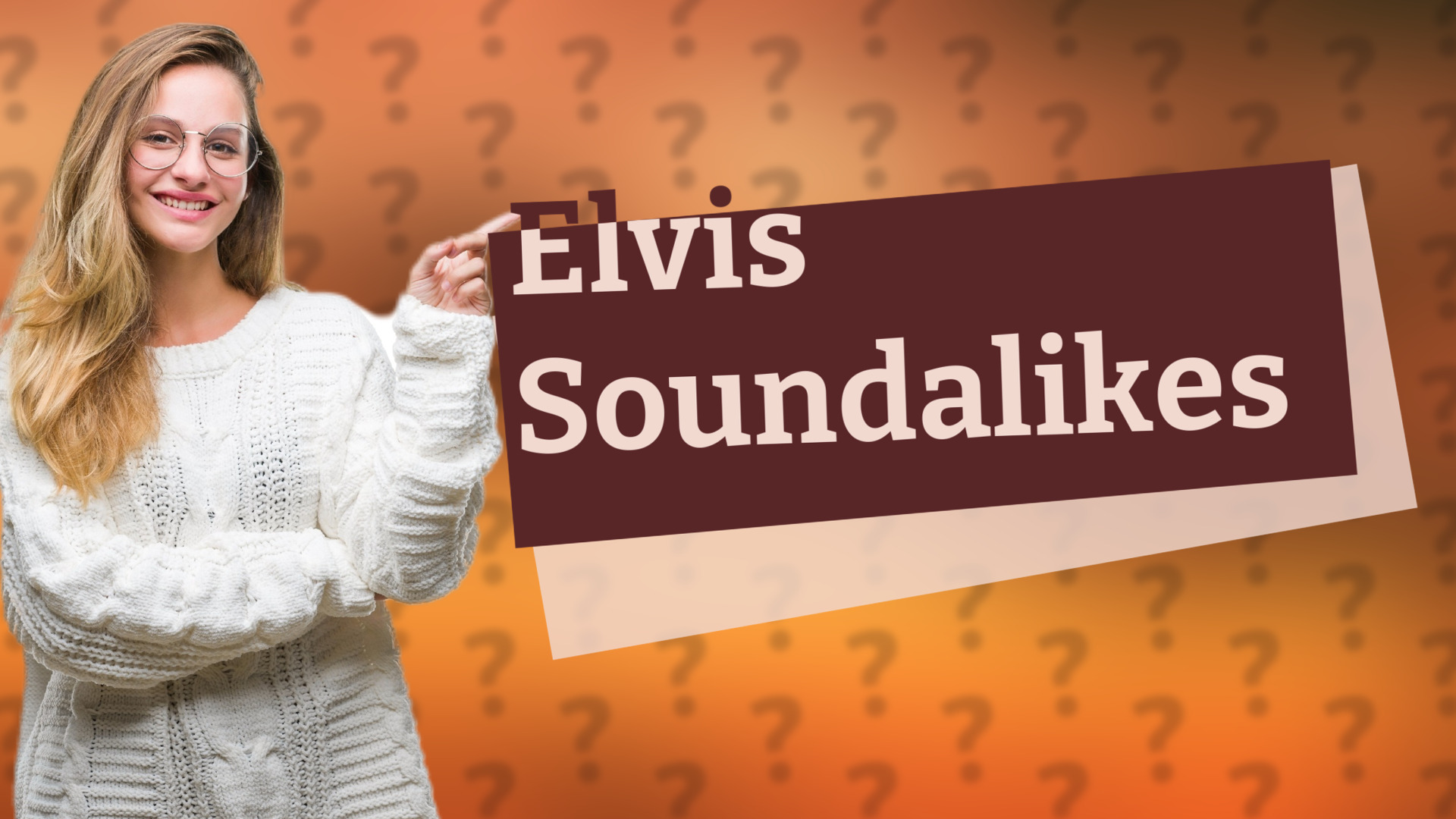 Elvis Soundalikes