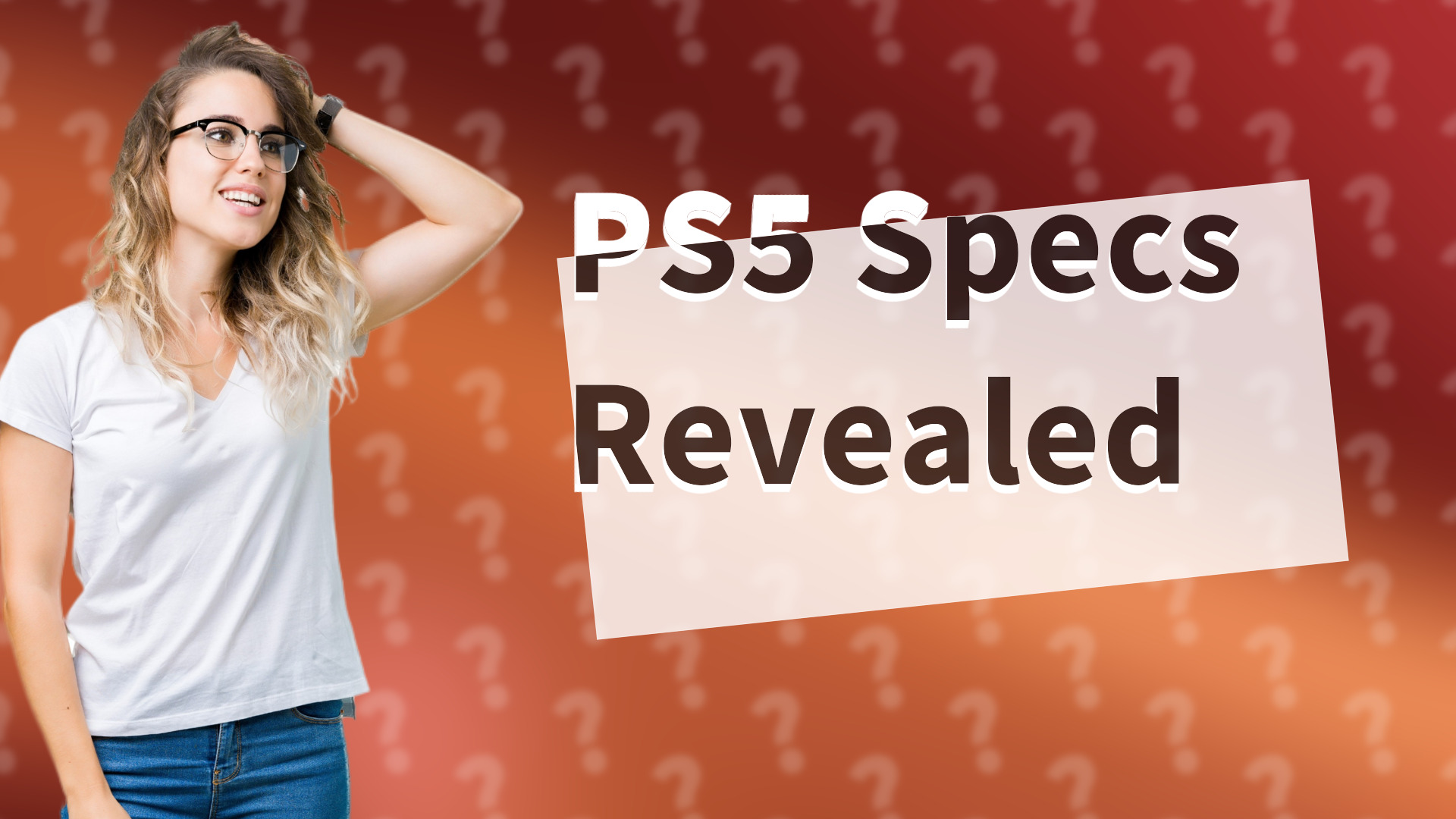 PS5 Specs Revealed