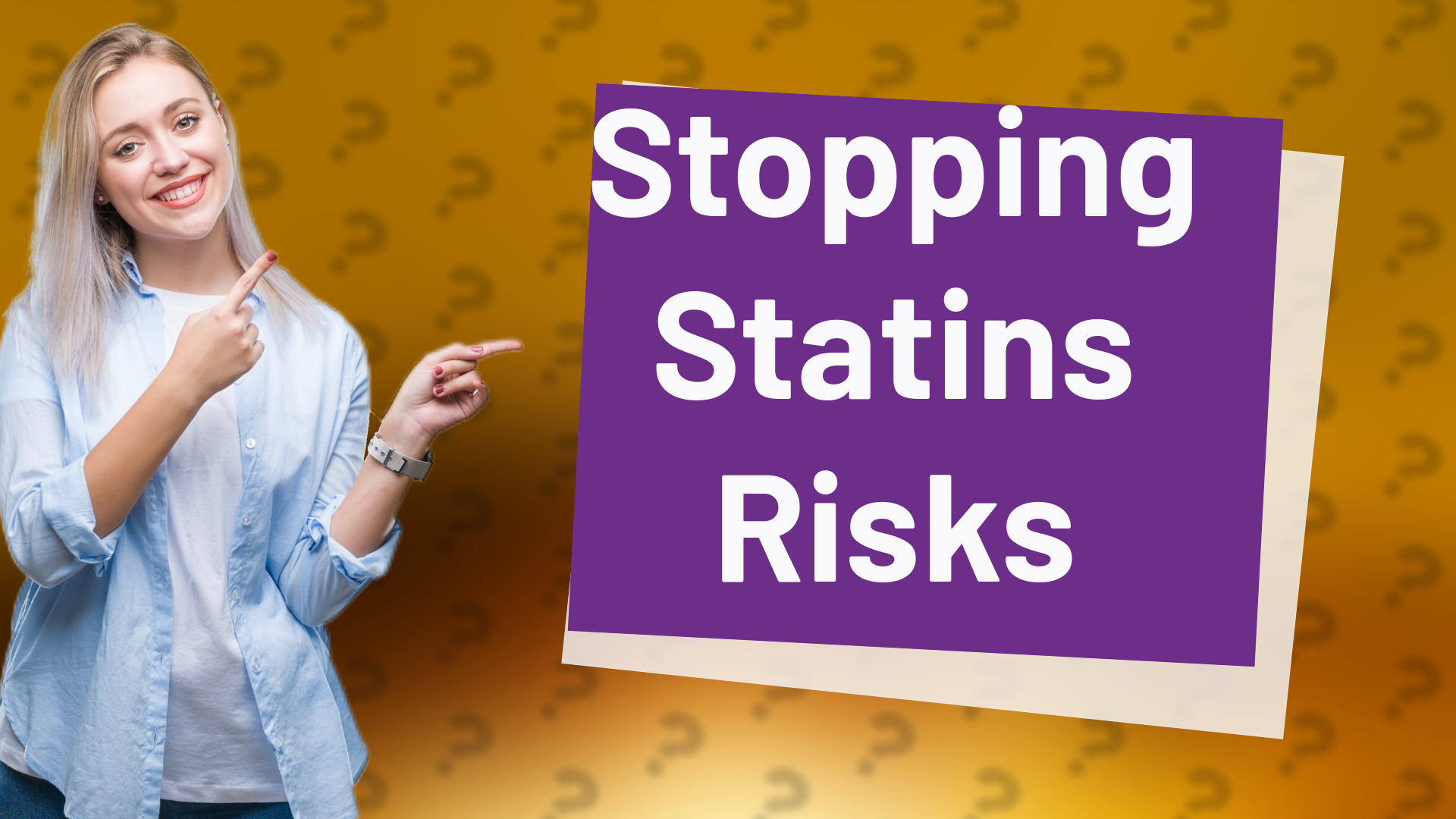 Stopping Statins Risks