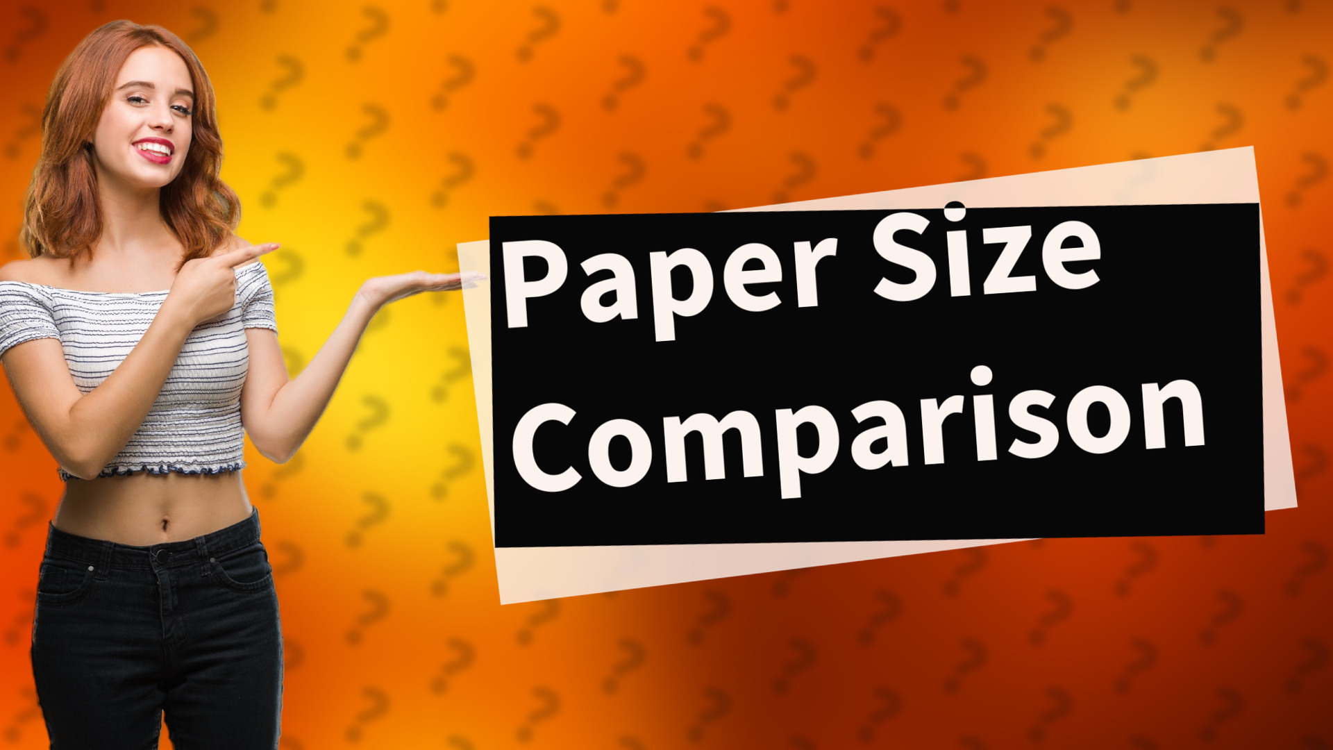 Paper Size Comparison