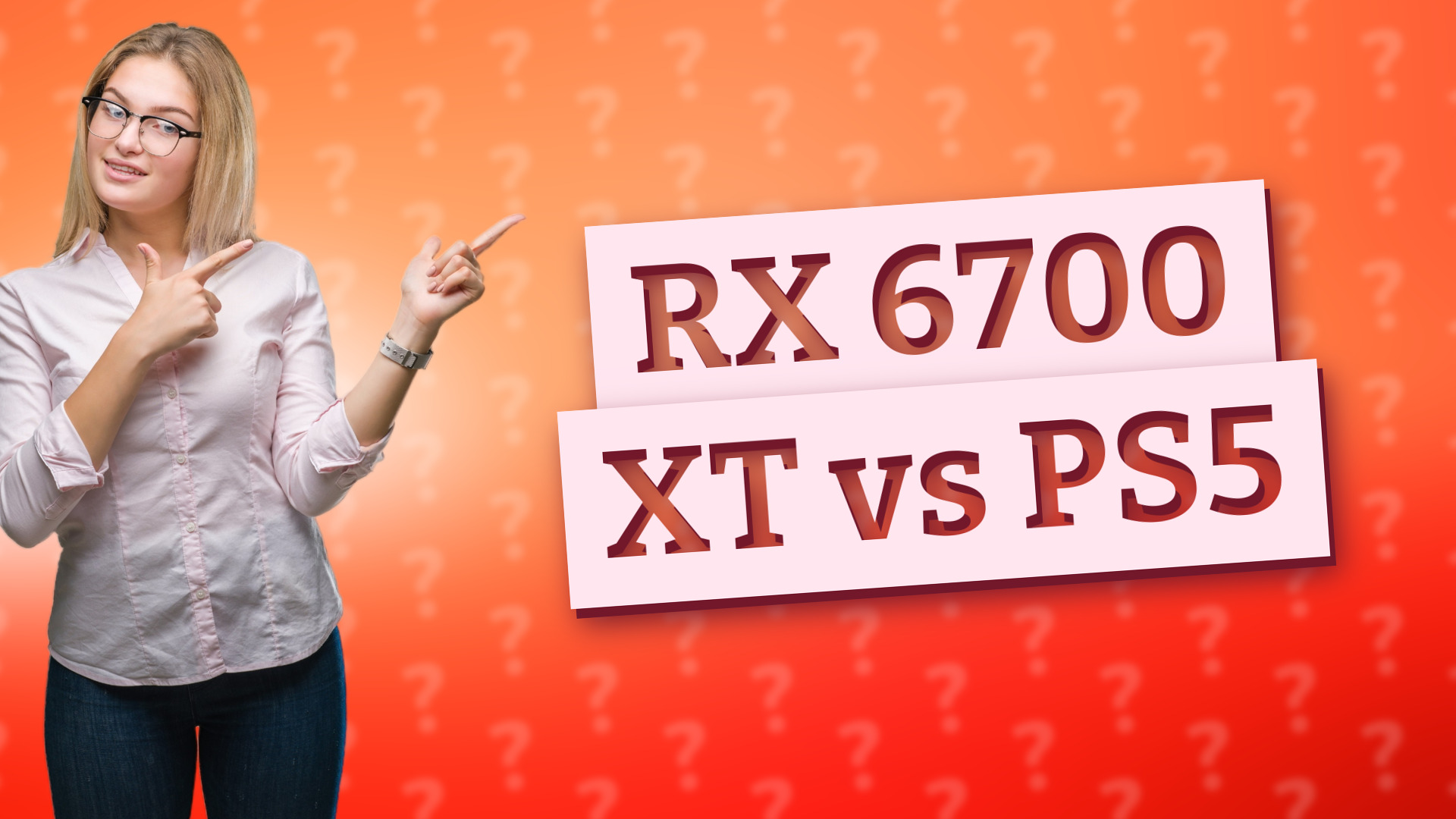 RX 6700 XT vs PS5
