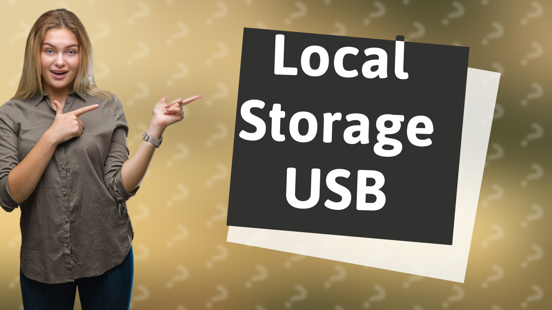 Local Storage USB