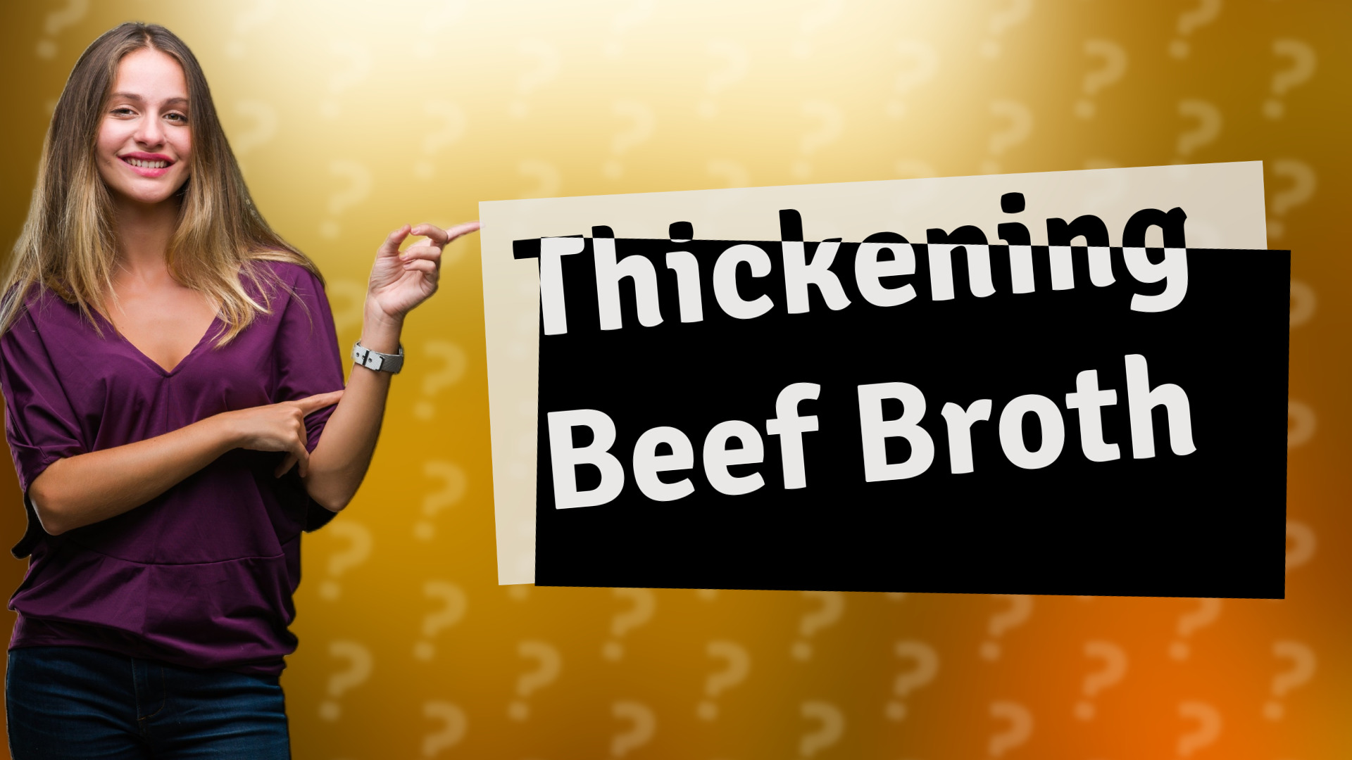 Thickening Beef Broth
