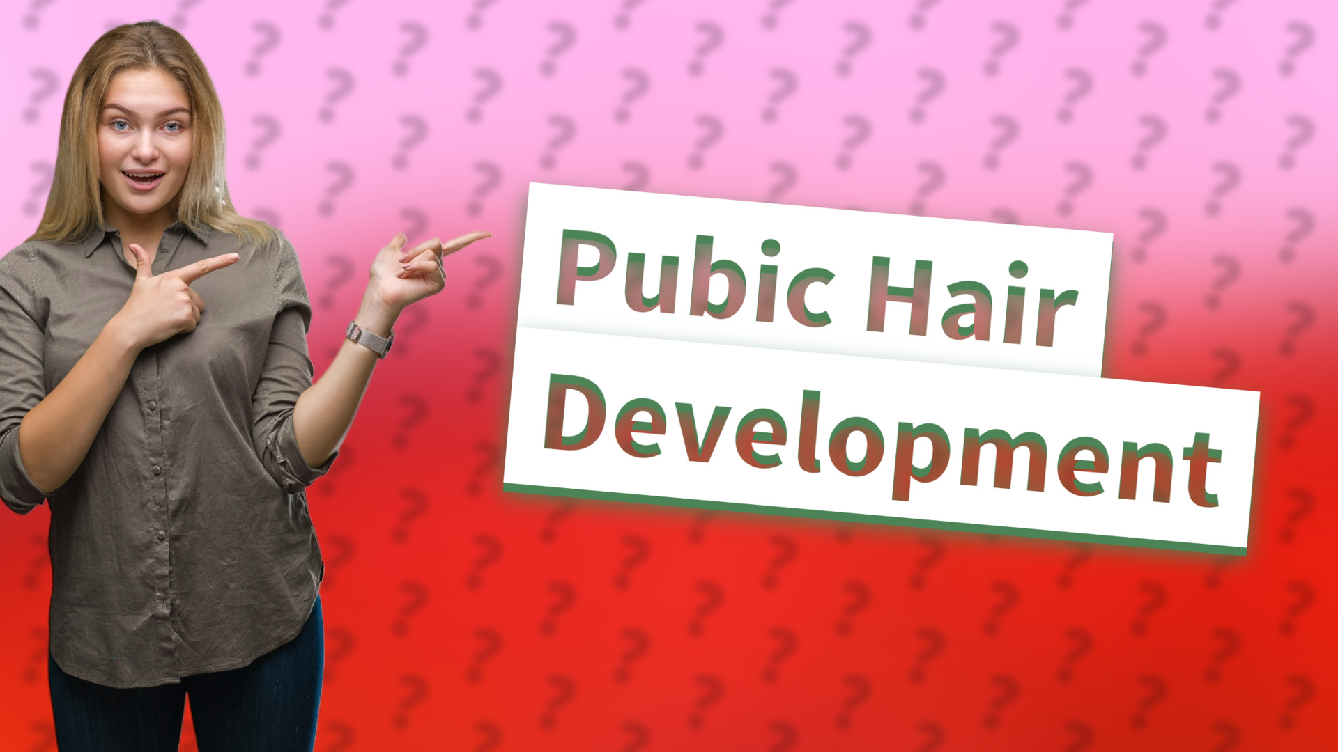 Pubic Hair Development